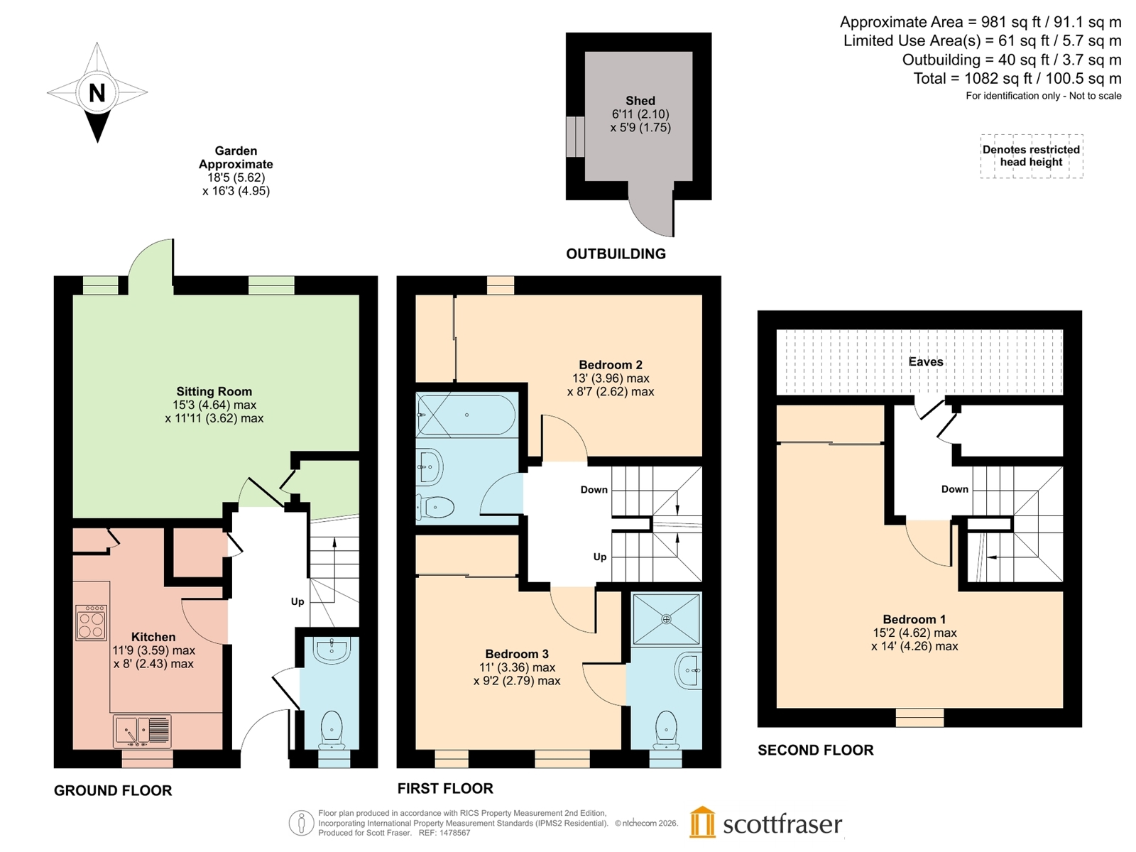 5 Tower Court,, Tower Hill, Oxfordshire floorplan