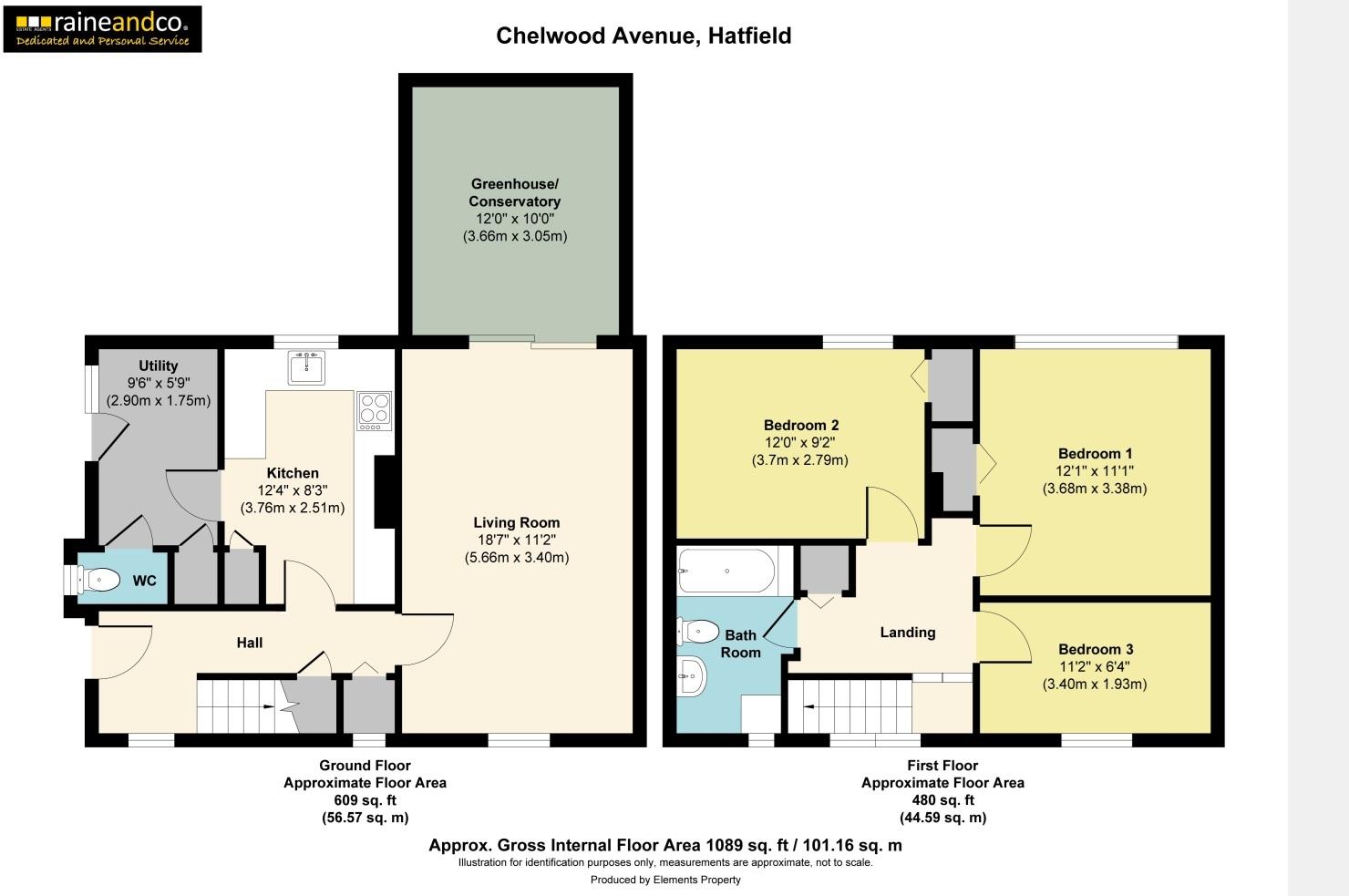 Chelwood Avenue, Hatfield floorplan