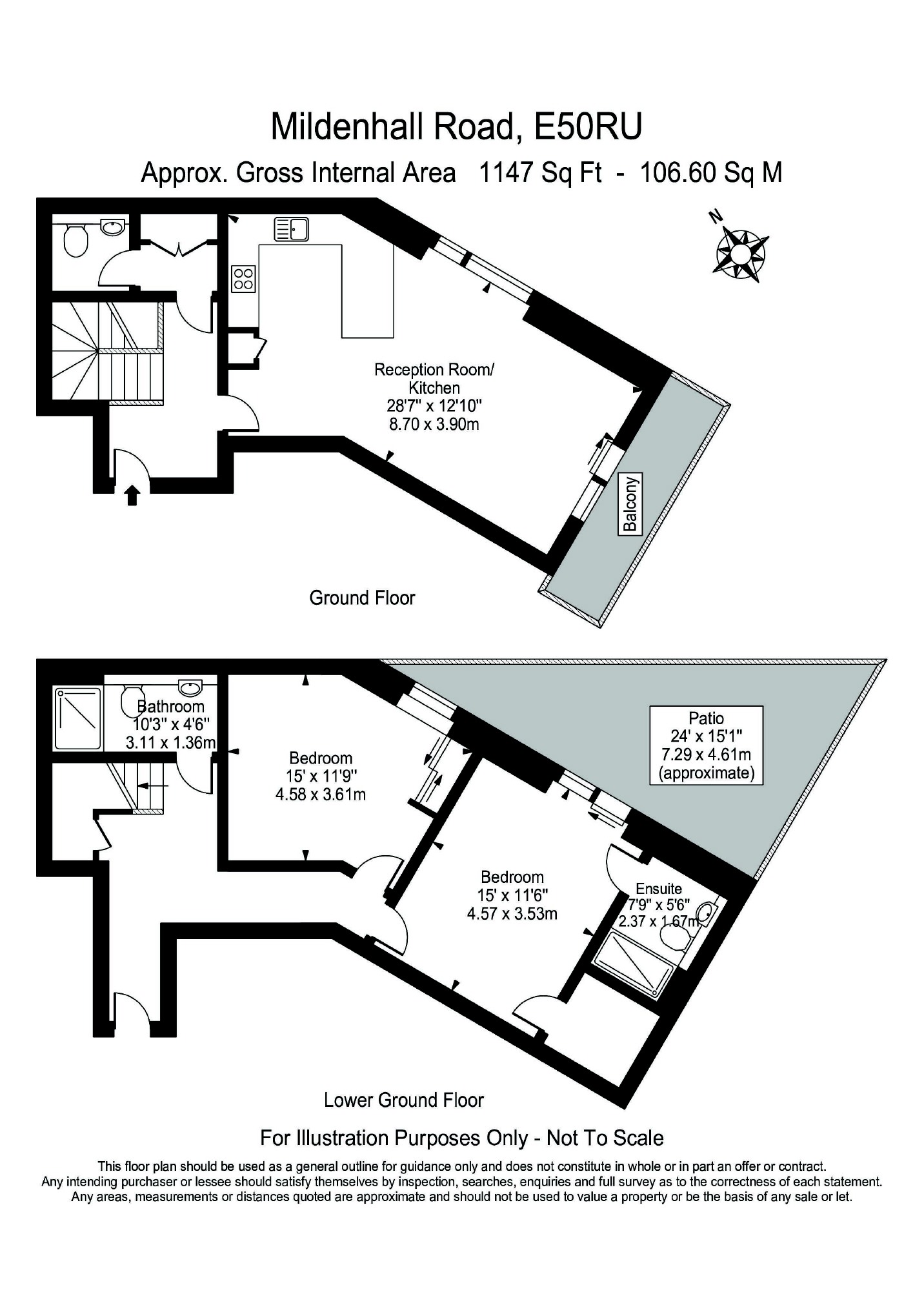 Mildenhall Road, London E5, 2 bedroom flat for sale 66066062 PrimeLocation