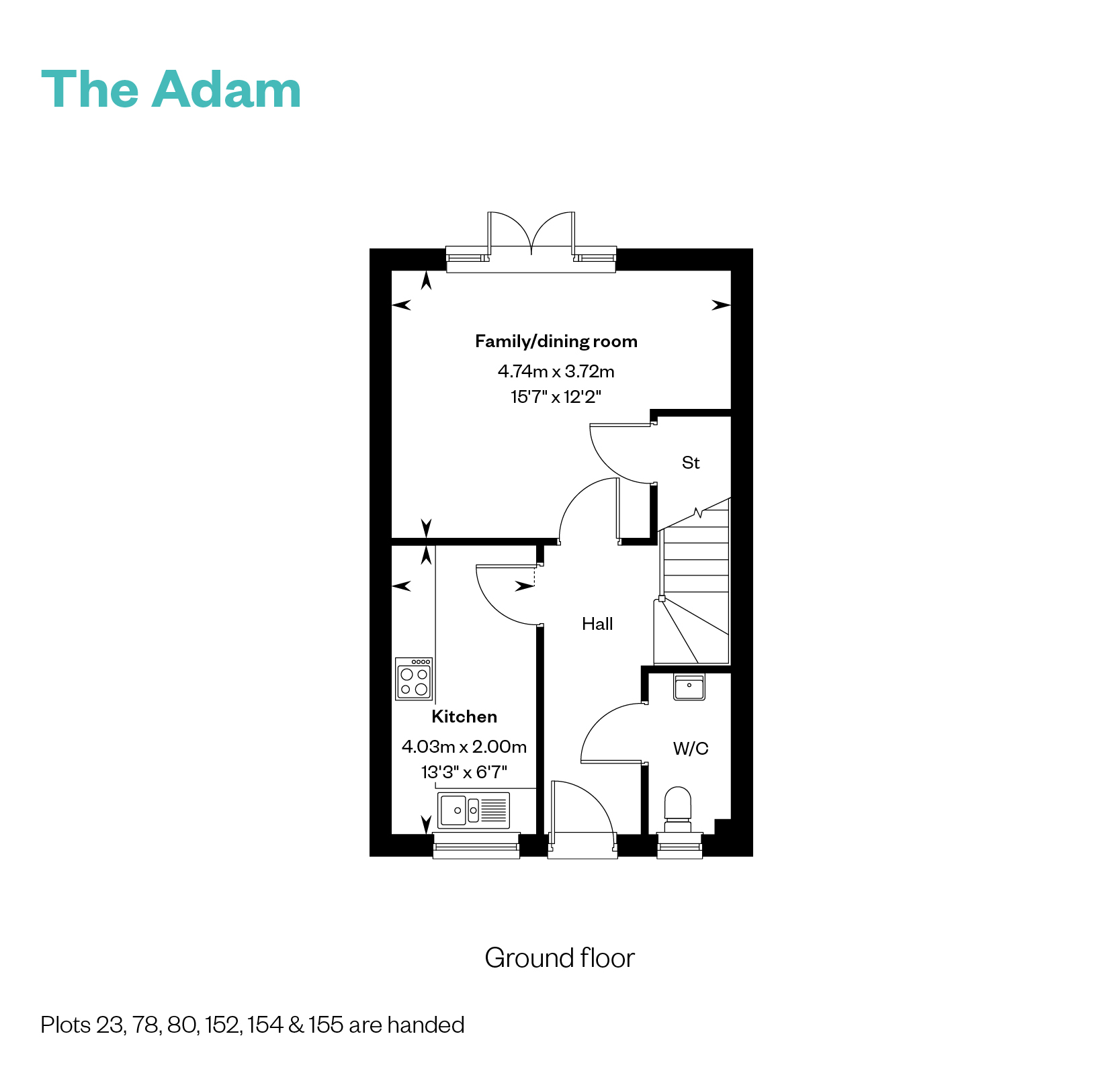 80, Springfield Road, Barrhead, G78 2Gd floorplan