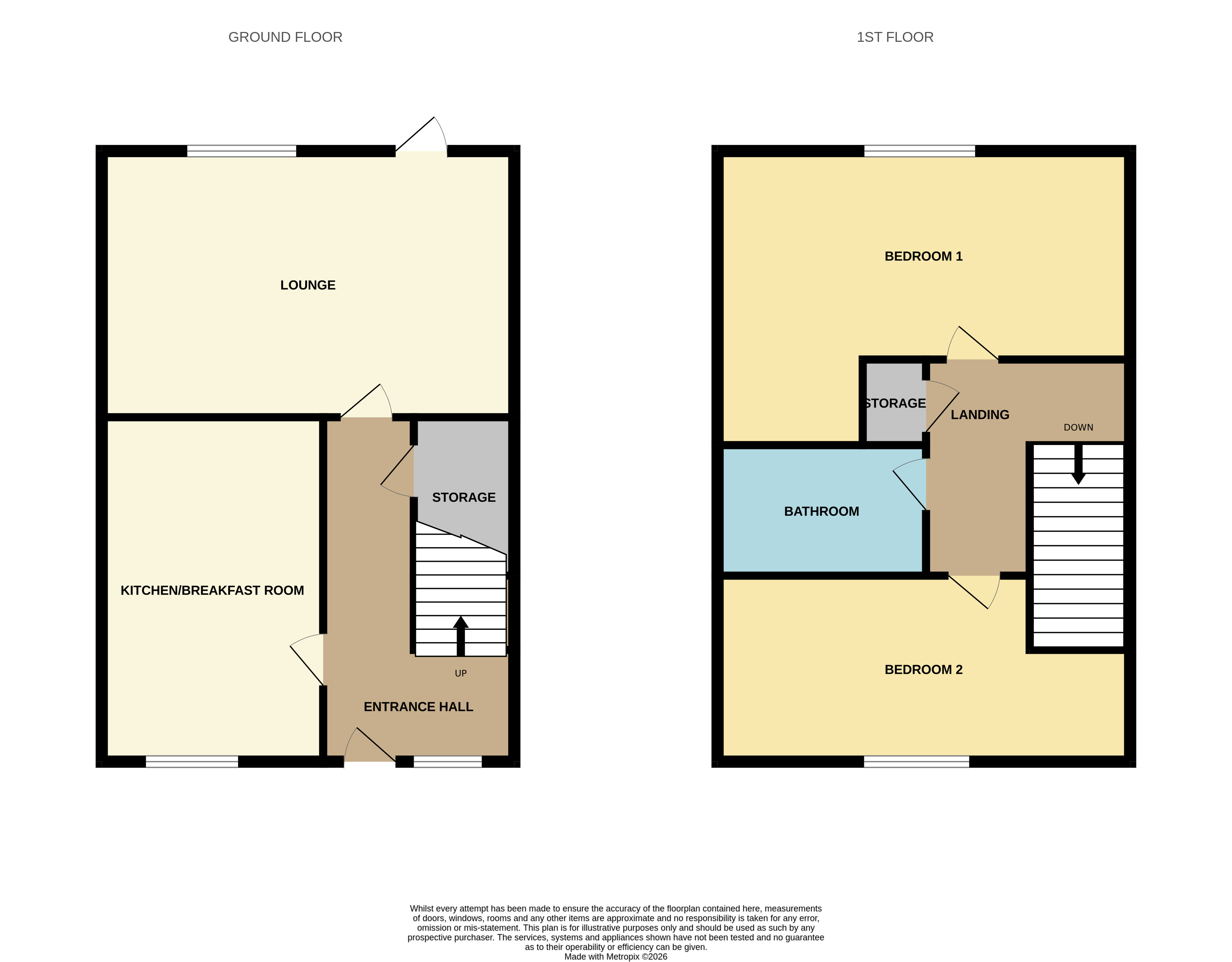 10, Tenby Drive, Derby floorplan