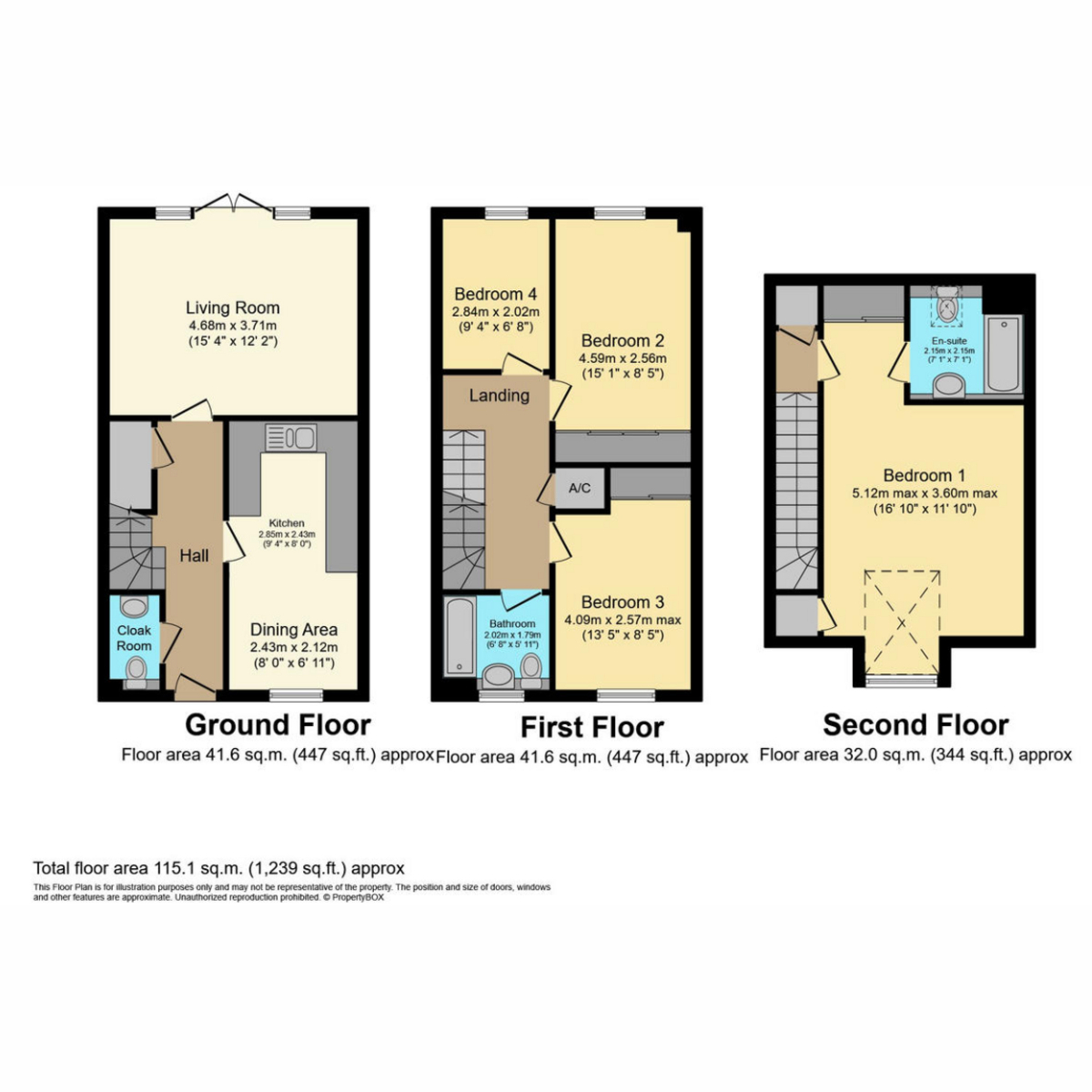 18, Holdenby Drive, Raunds floorplan
