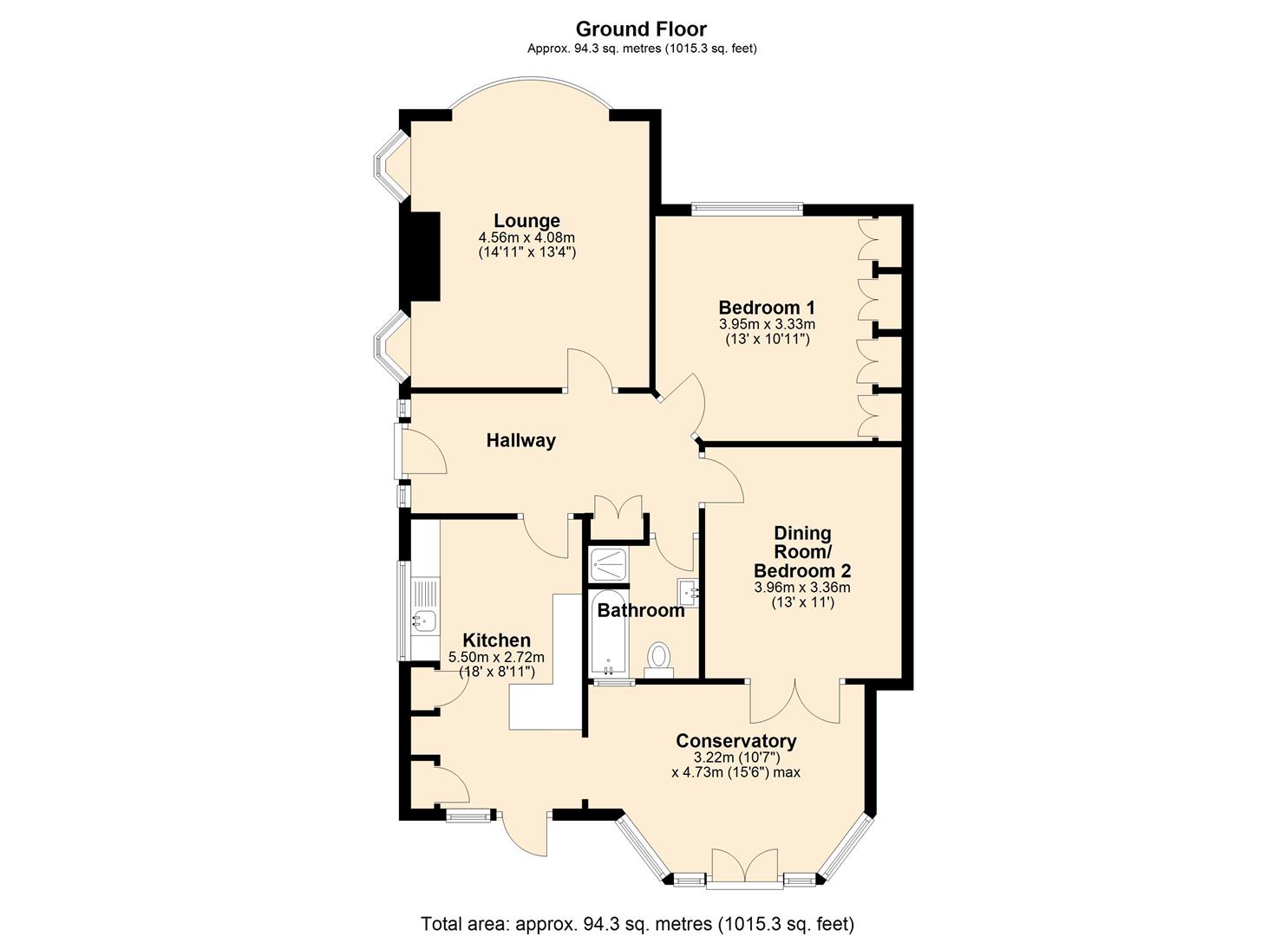 6, The Glen, Kirk Ella floorplan