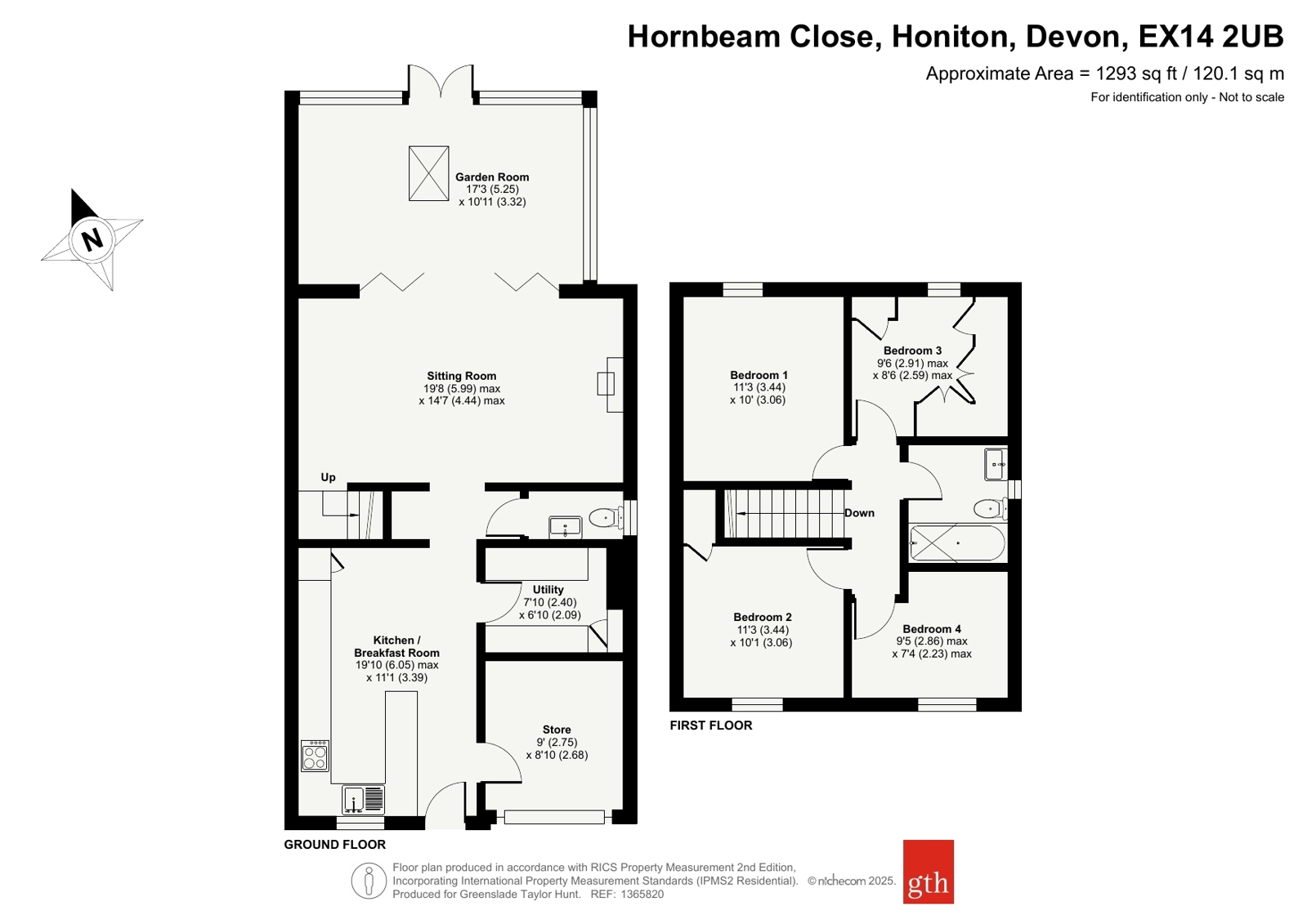 6, Hornbeam Close, Devon floorplan