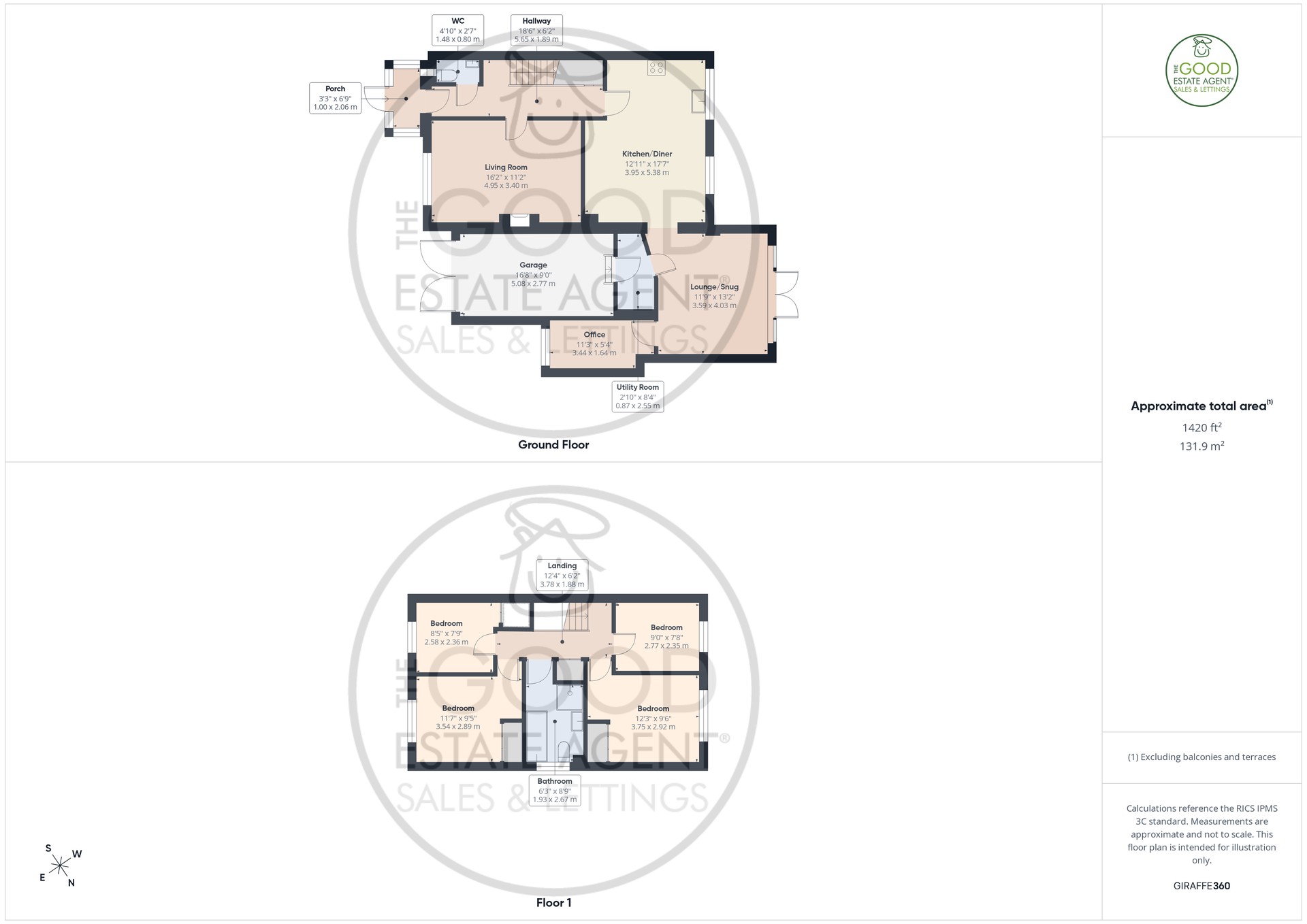 8, Fieldway, Hereford floorplan
