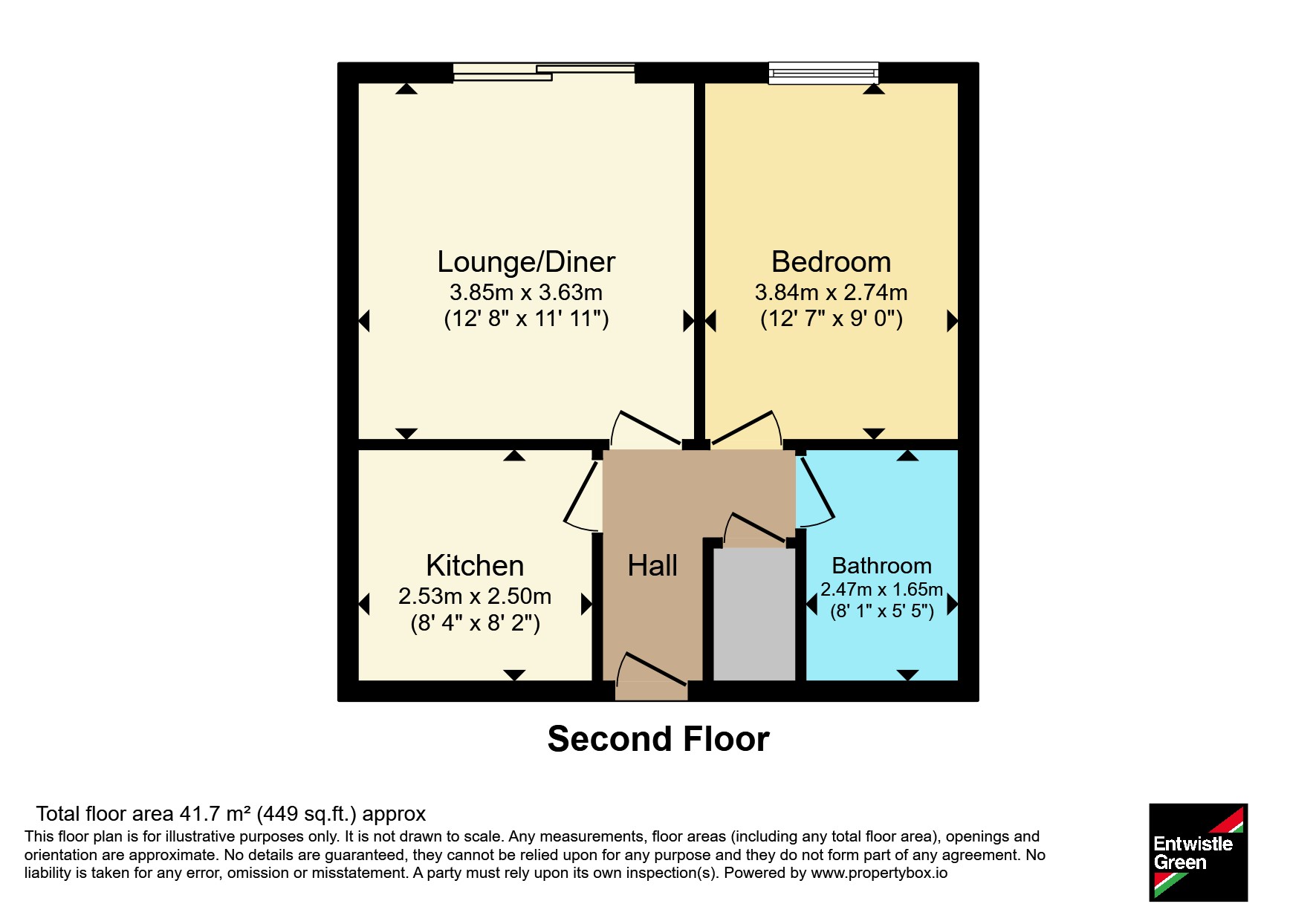 120, Britannia Drive, Preston floorplan