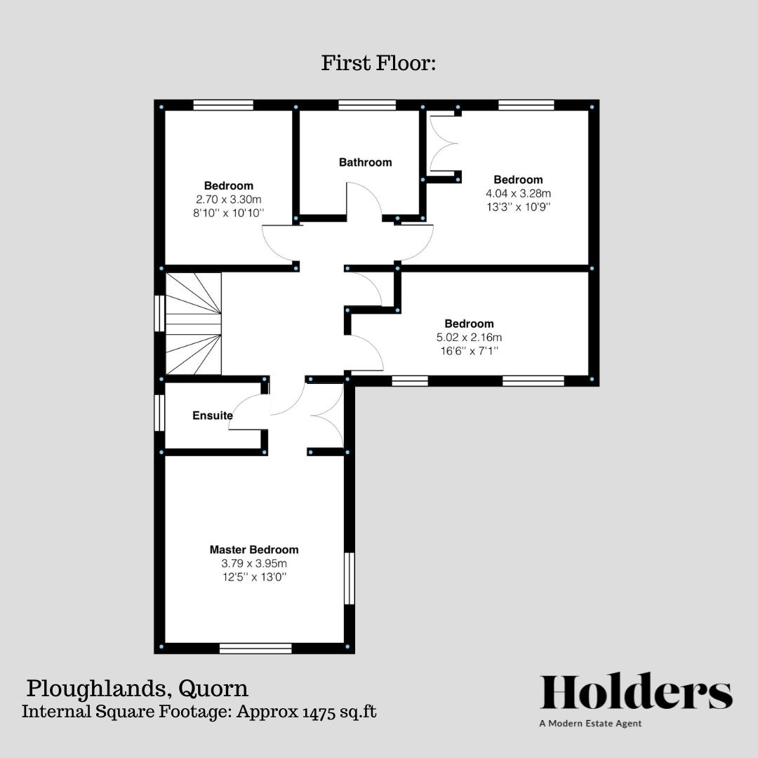 18, Ploughlands, Loughborough floorplan