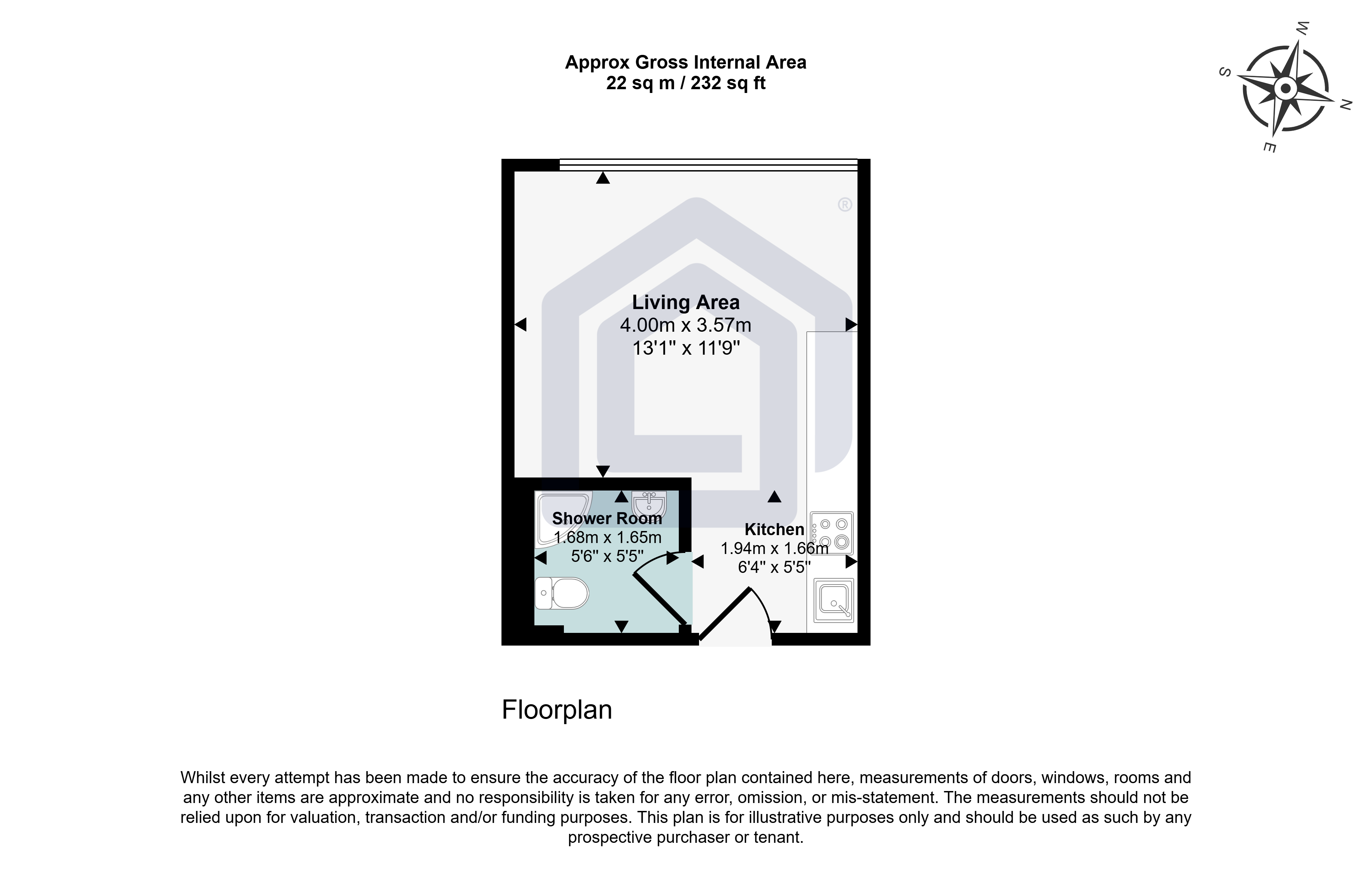 Flat 2, Moxons Island
48 Stafford Street, Flat 2, Moxons Island
48 Stafford Street, Stoke-on-Trent floorplan