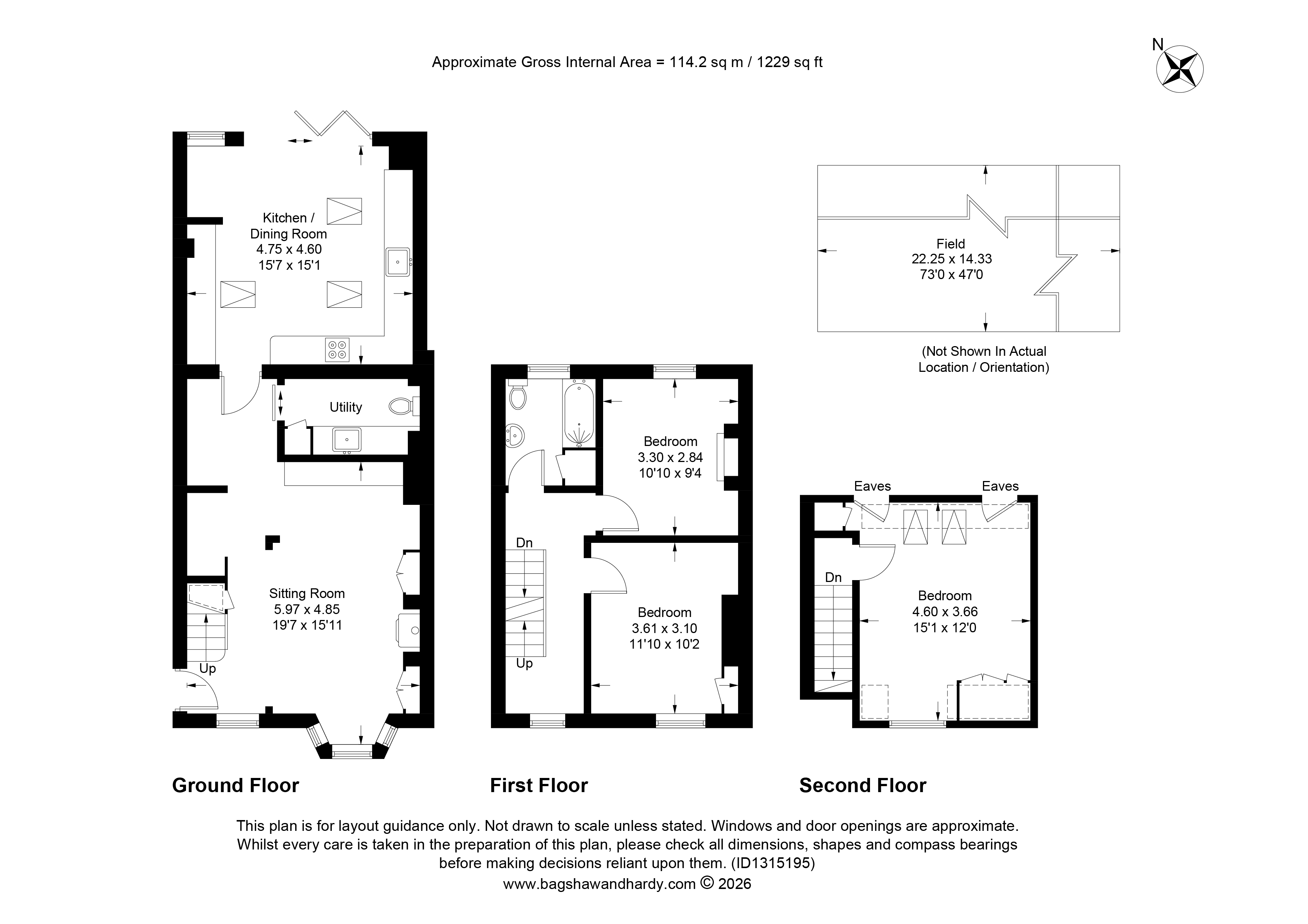 2, Kentwater Cottages, Cowden floorplan