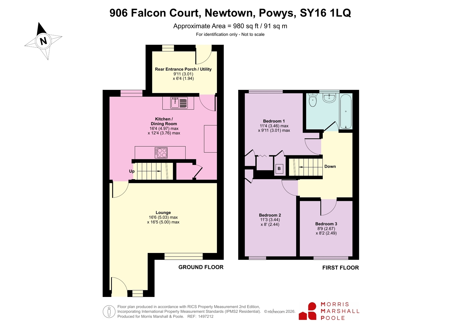 906, Falcon Court, Powys floorplan