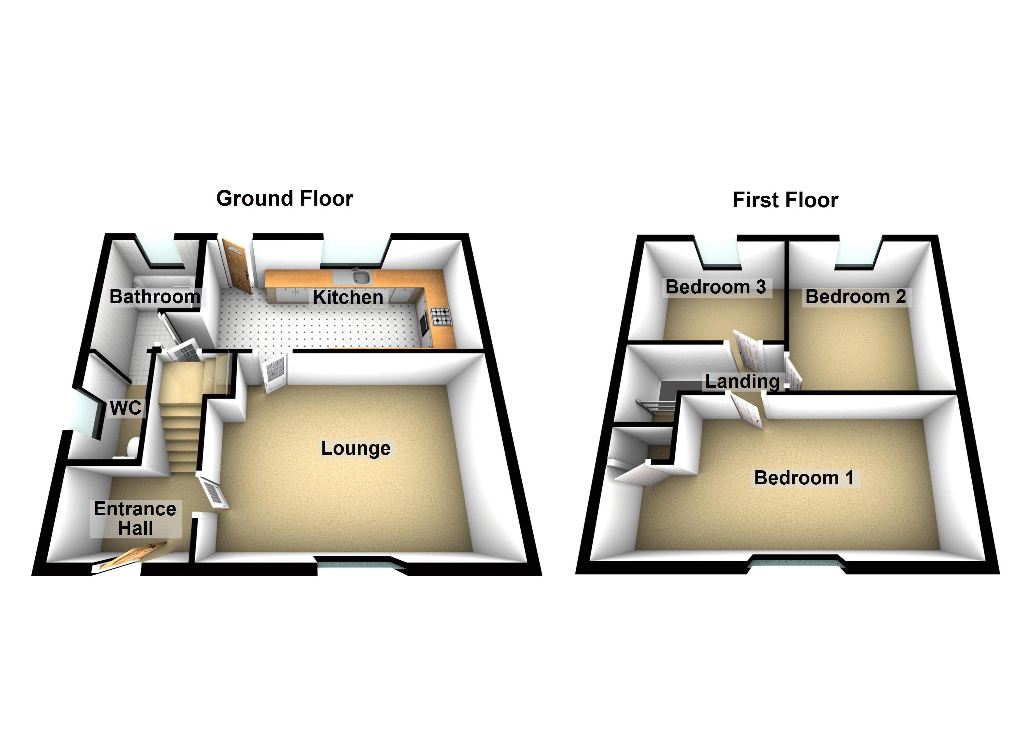 3 Bedrooms Terraced house for sale in Welton Road, Braunston NN11