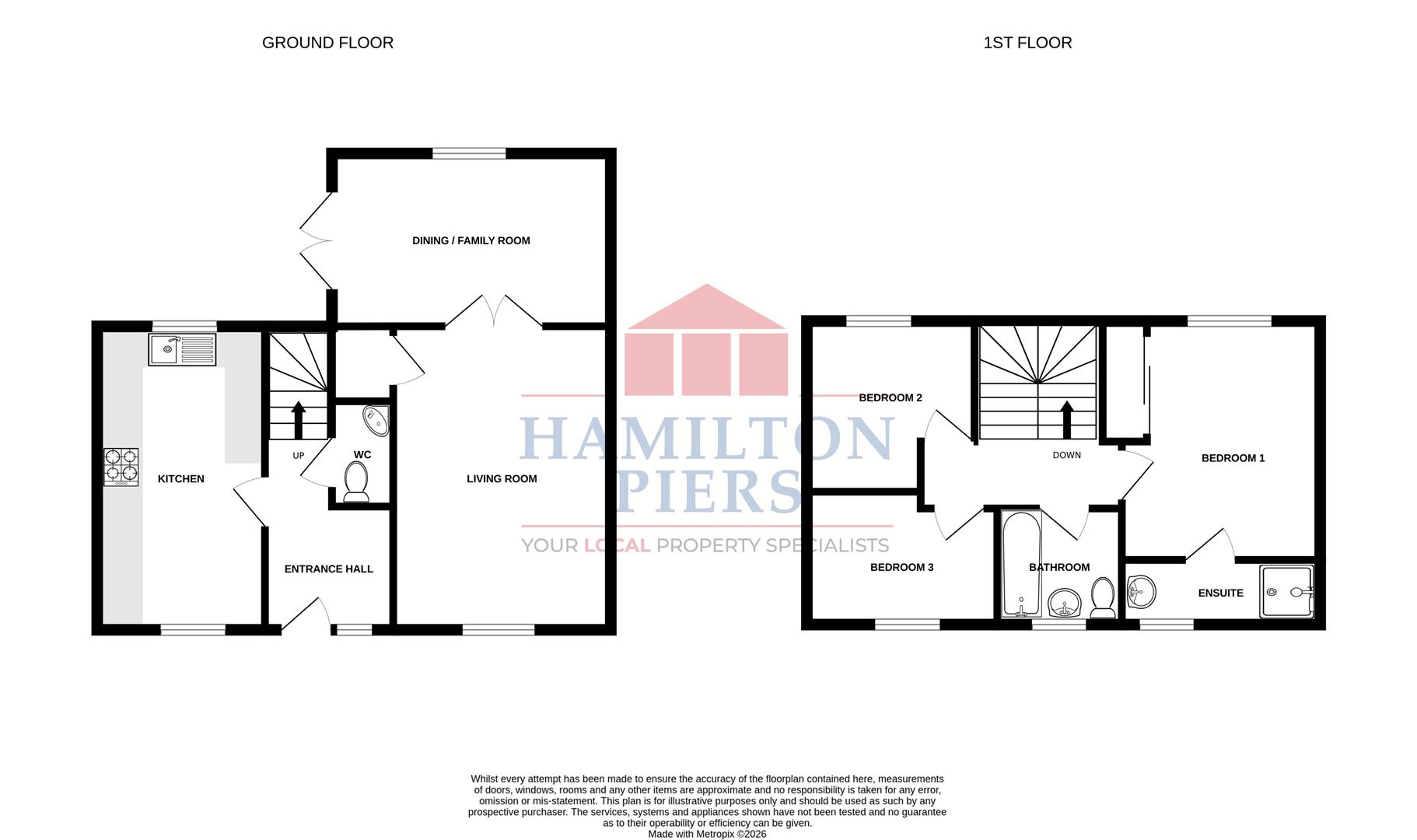 8, Crofters Walk, Braintree floorplan