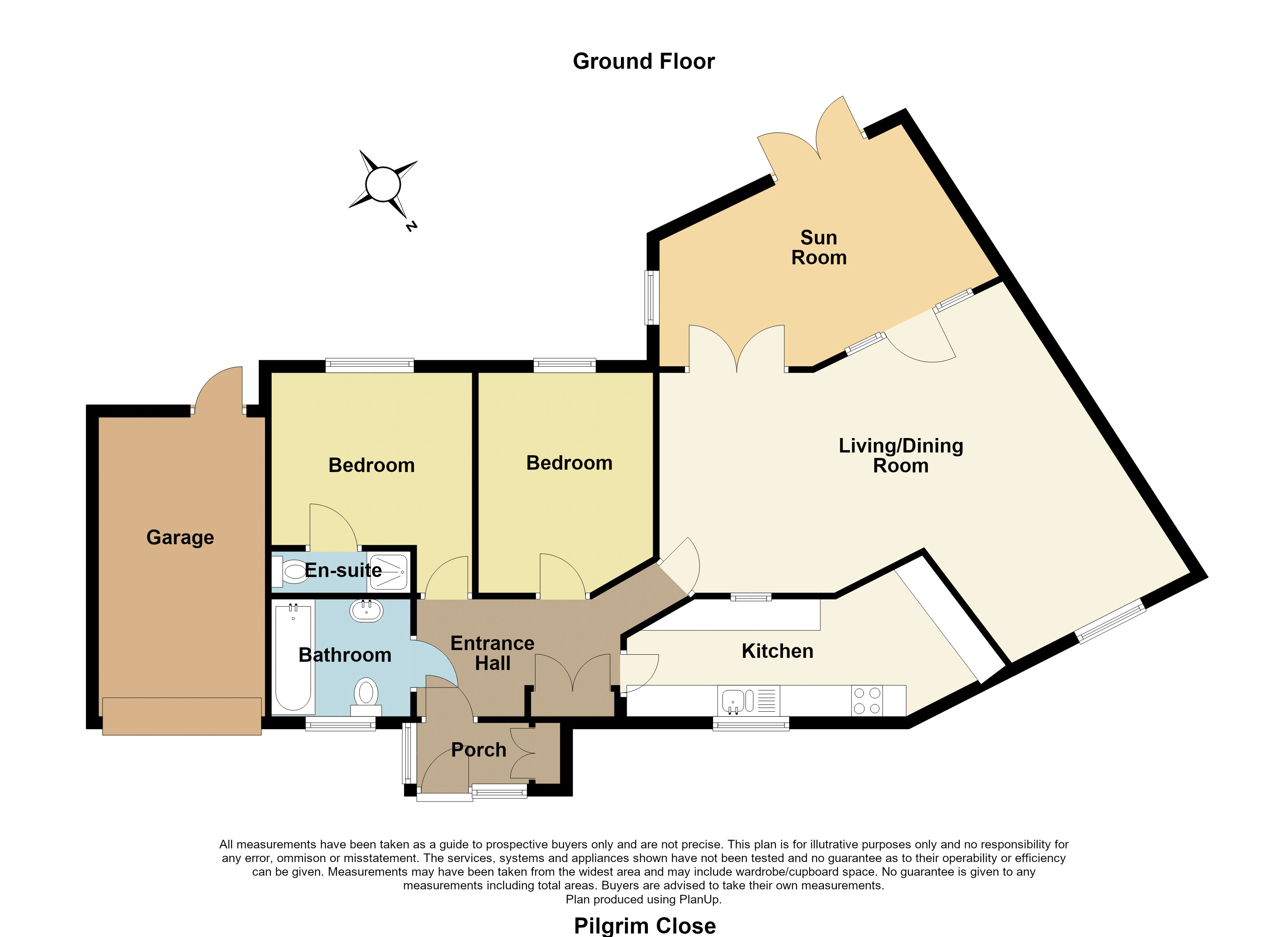 14, Pilgrims Close, Essex floorplan