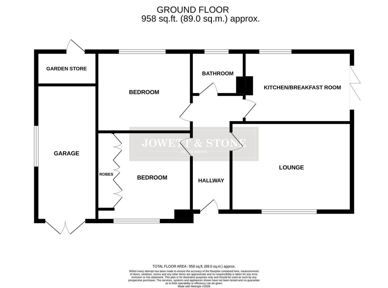 13, Buckwell Road, Leicester floorplan