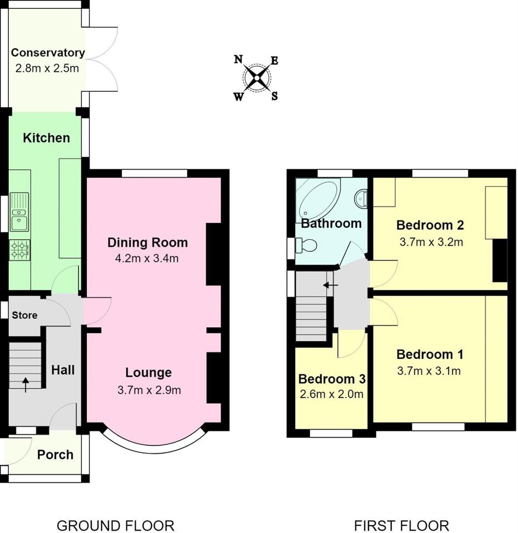 3 Bedrooms Semi-detached house for sale in Norfolk Avenue, Burnley BB12
