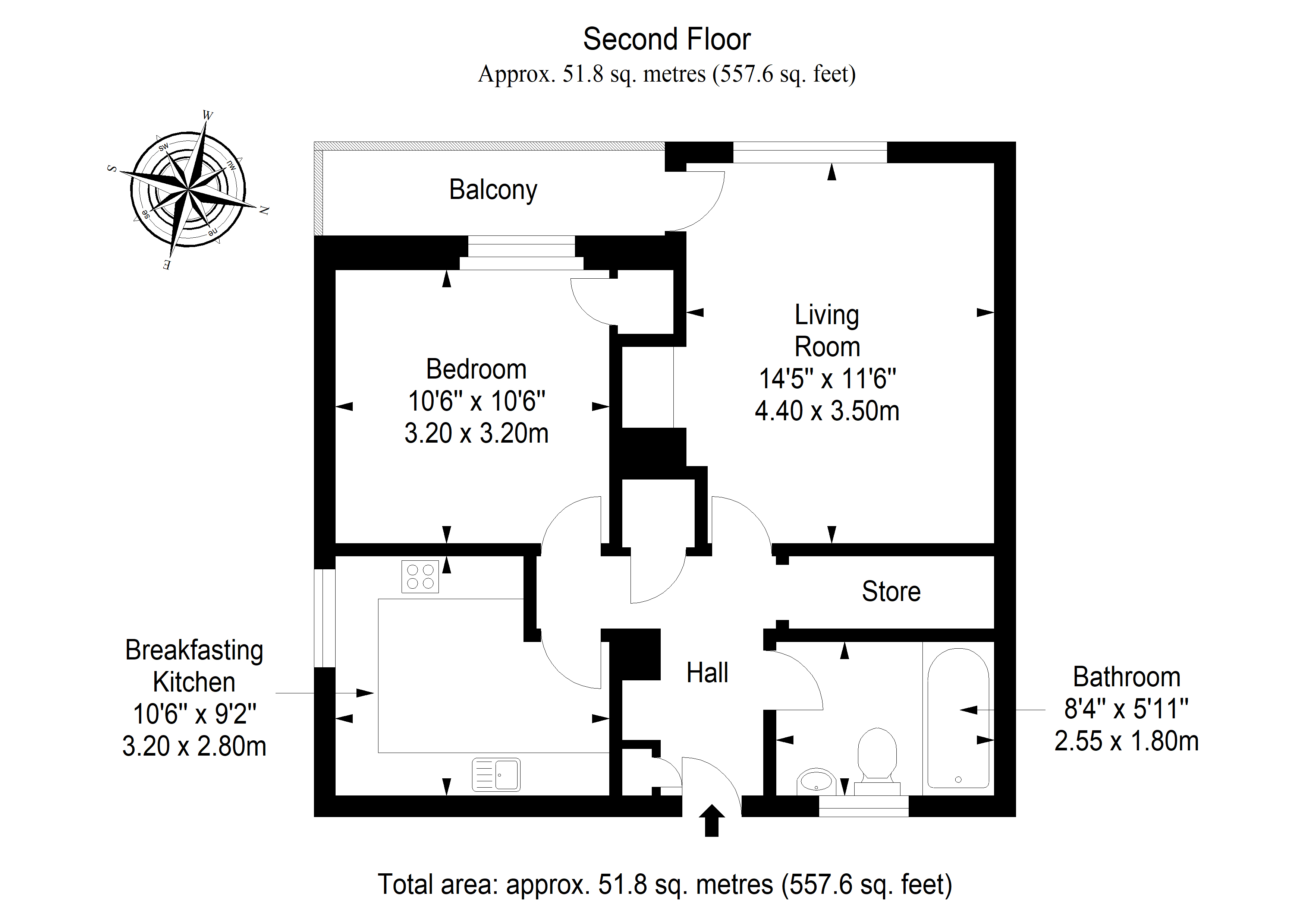 22/5, Southhouse Crescent, Edinburgh floorplan