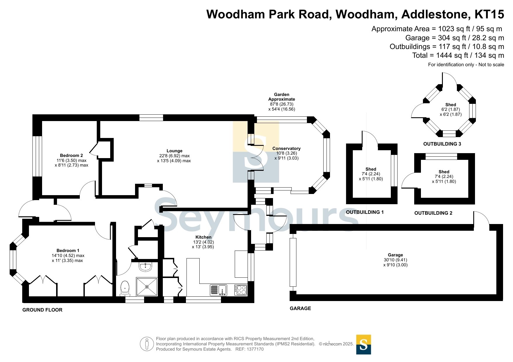 47, Woodham Park Road, Addlestone floorplan