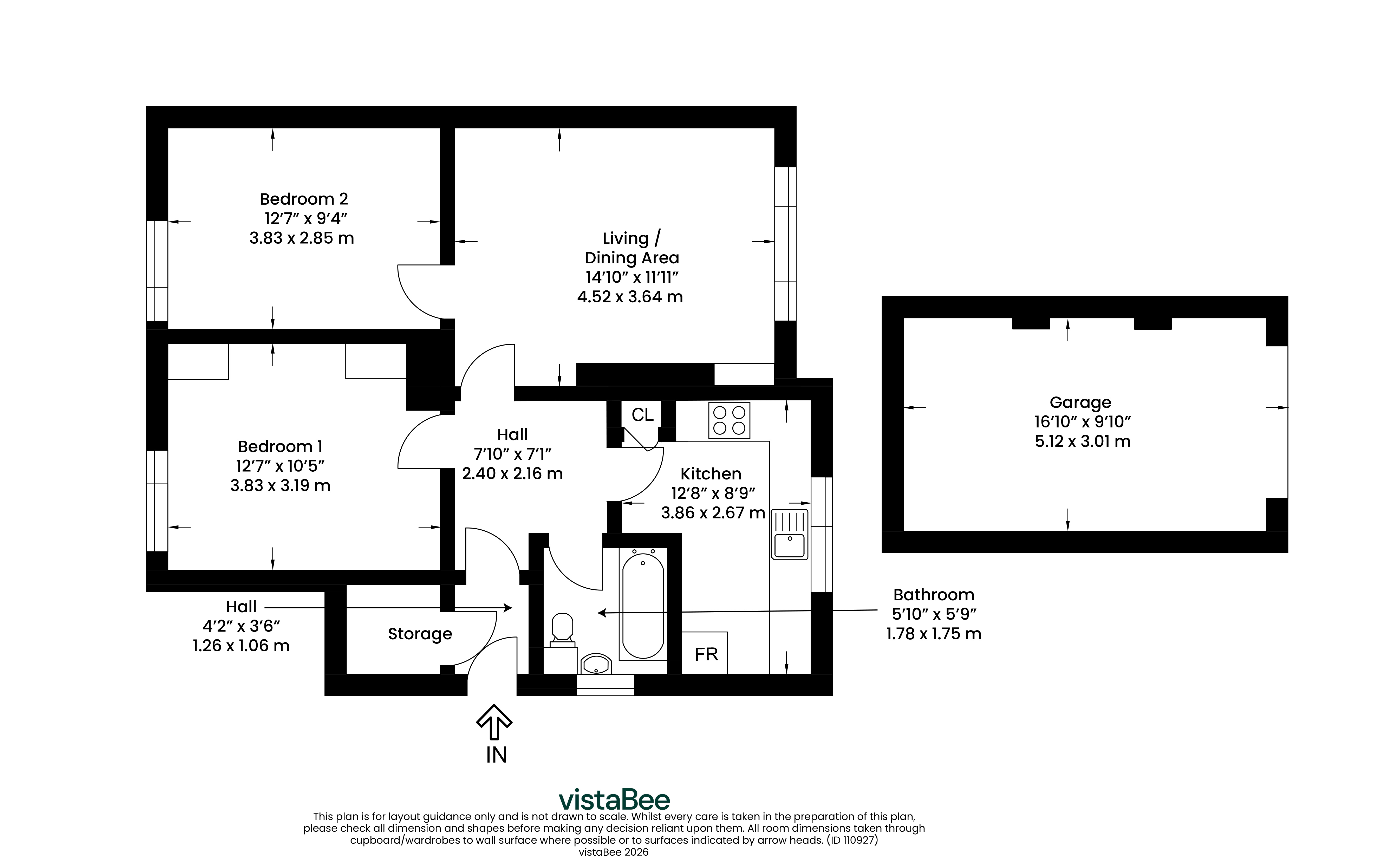 18, Hill Place, Clackmannanshire floorplan