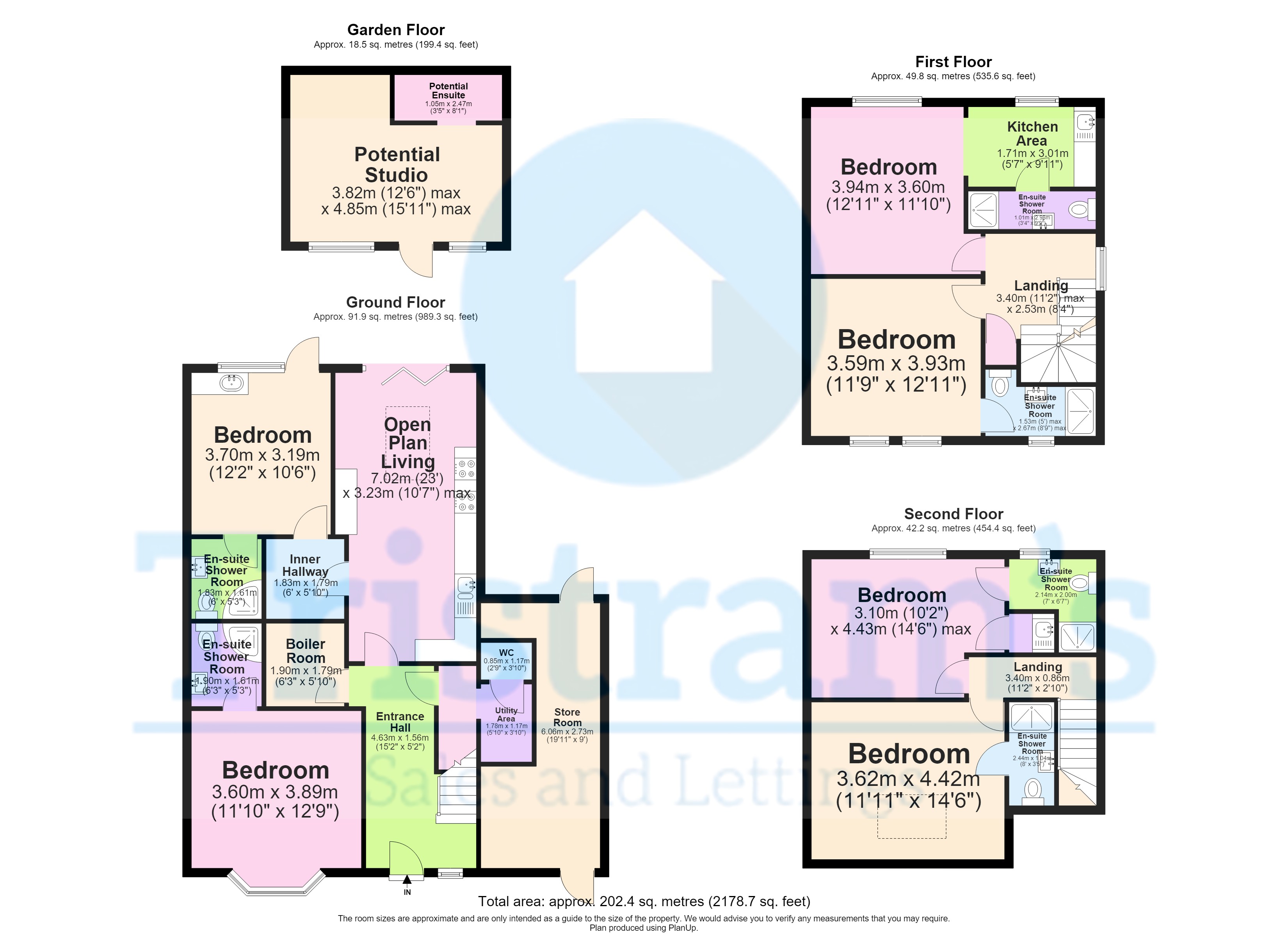 232, Tamworth Road, Nottingham floorplan