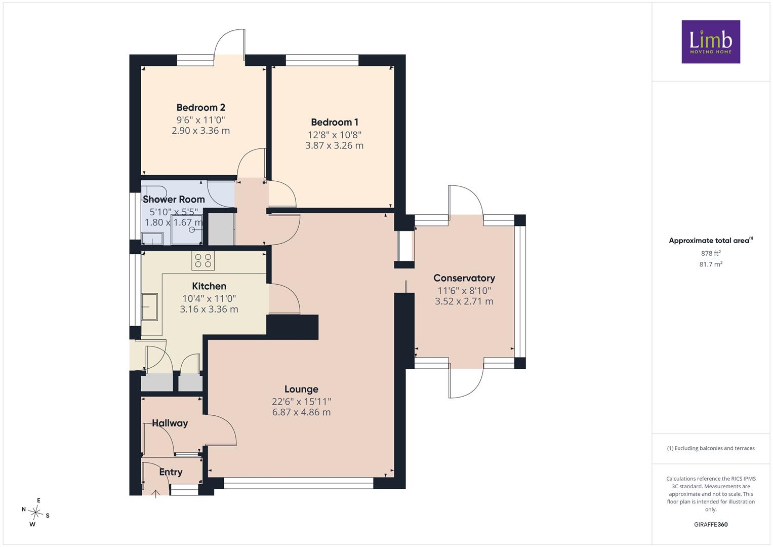 6, Parklands Drive, North Ferriby floorplan