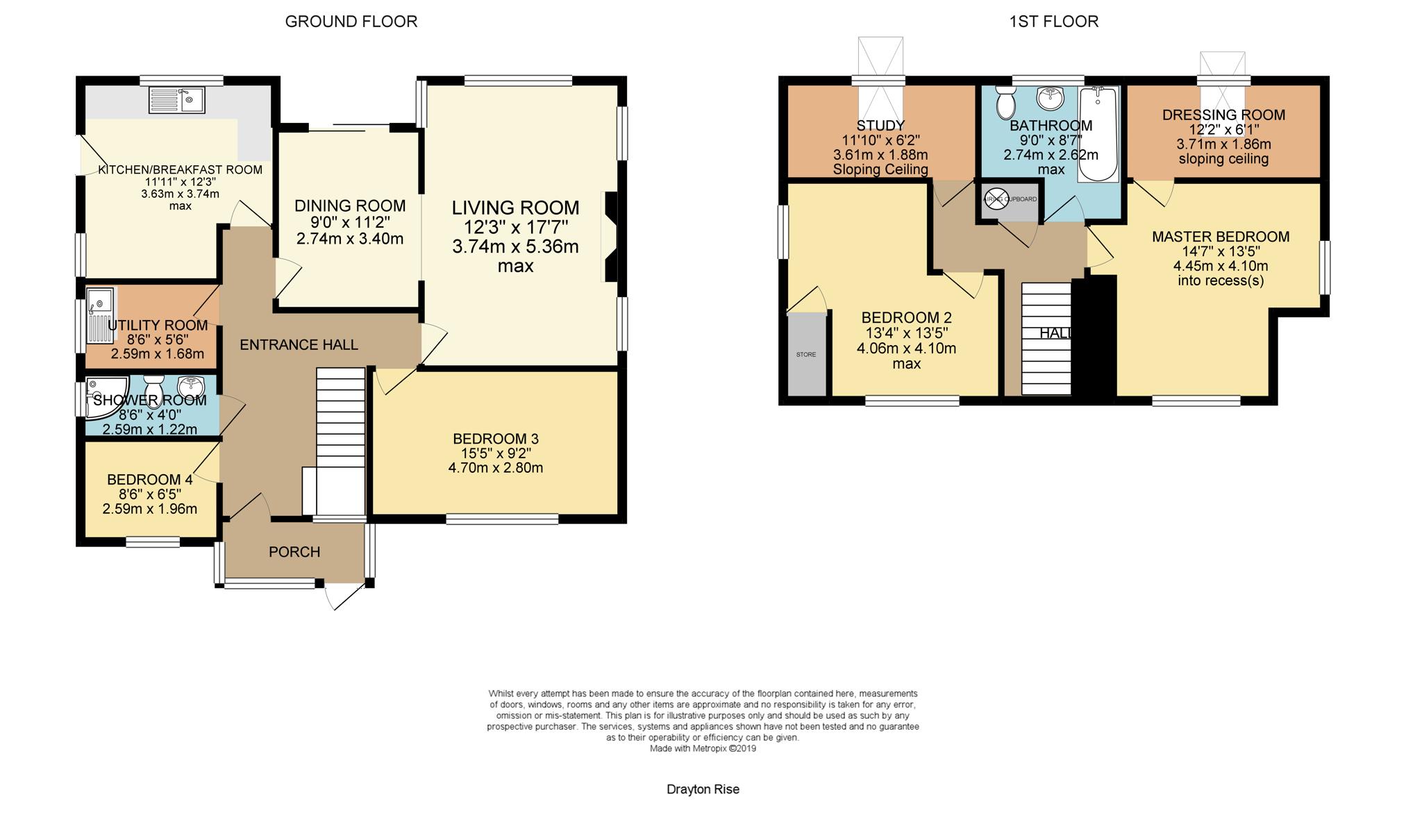 4 Bedrooms Detached house for sale in Drayton Rise, Bexhill-On-Sea TN39