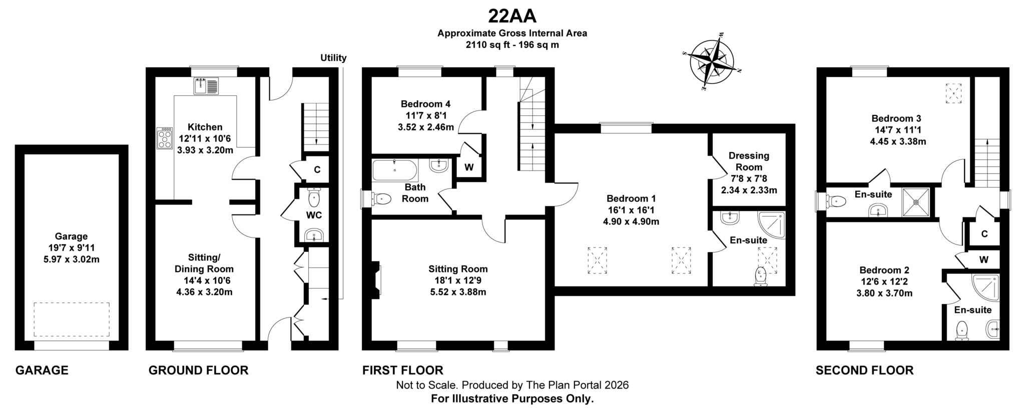 22, Augustan Avenue, Blandford Forum floorplan