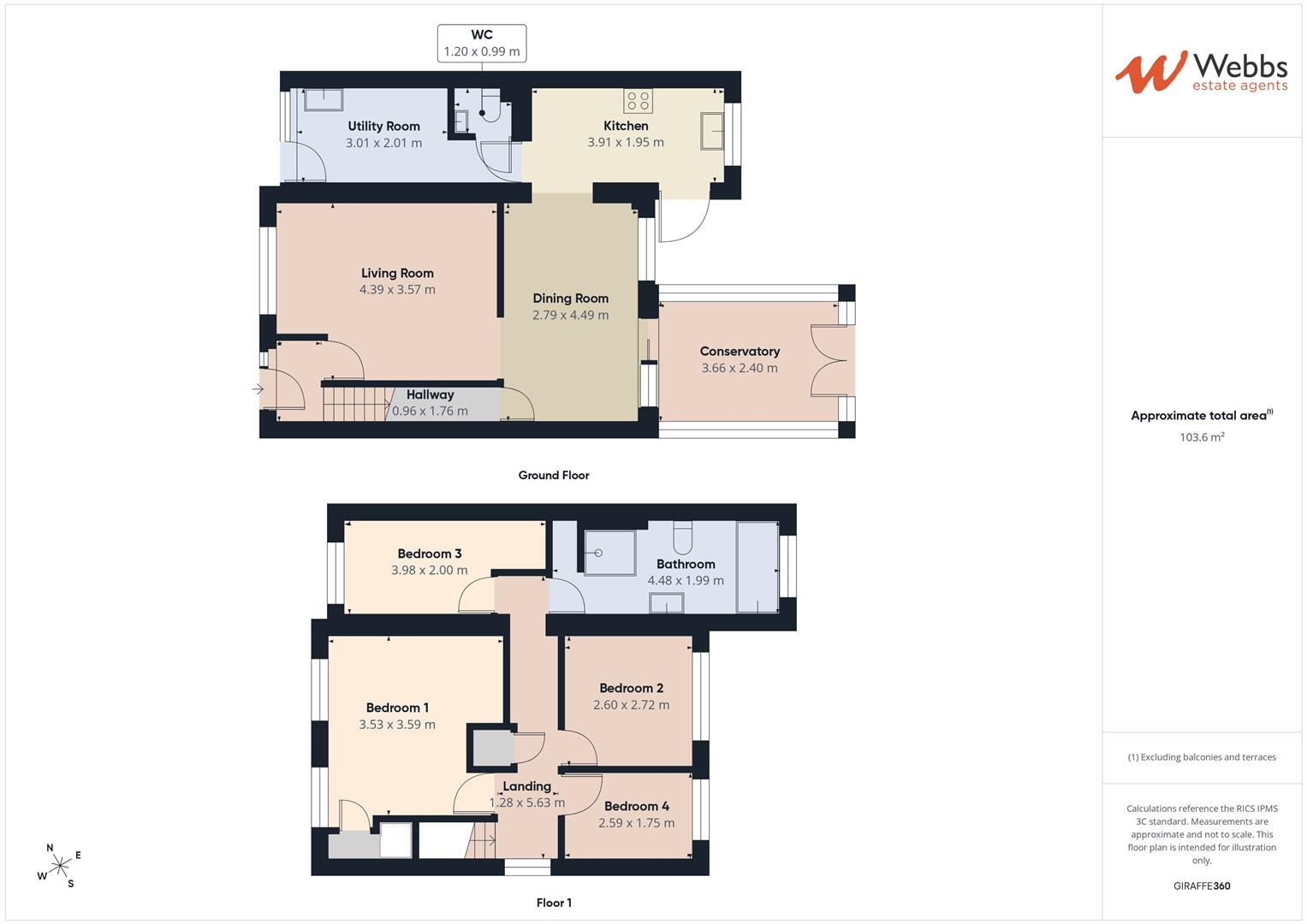 10, Albany Drive, Rugeley floorplan