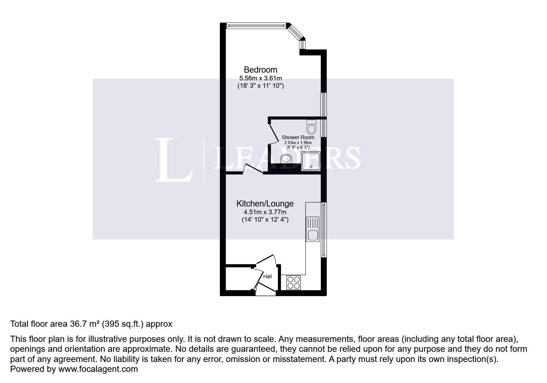 Flat 2 Limewood House, 47A, The Avenue, Southampton floorplan