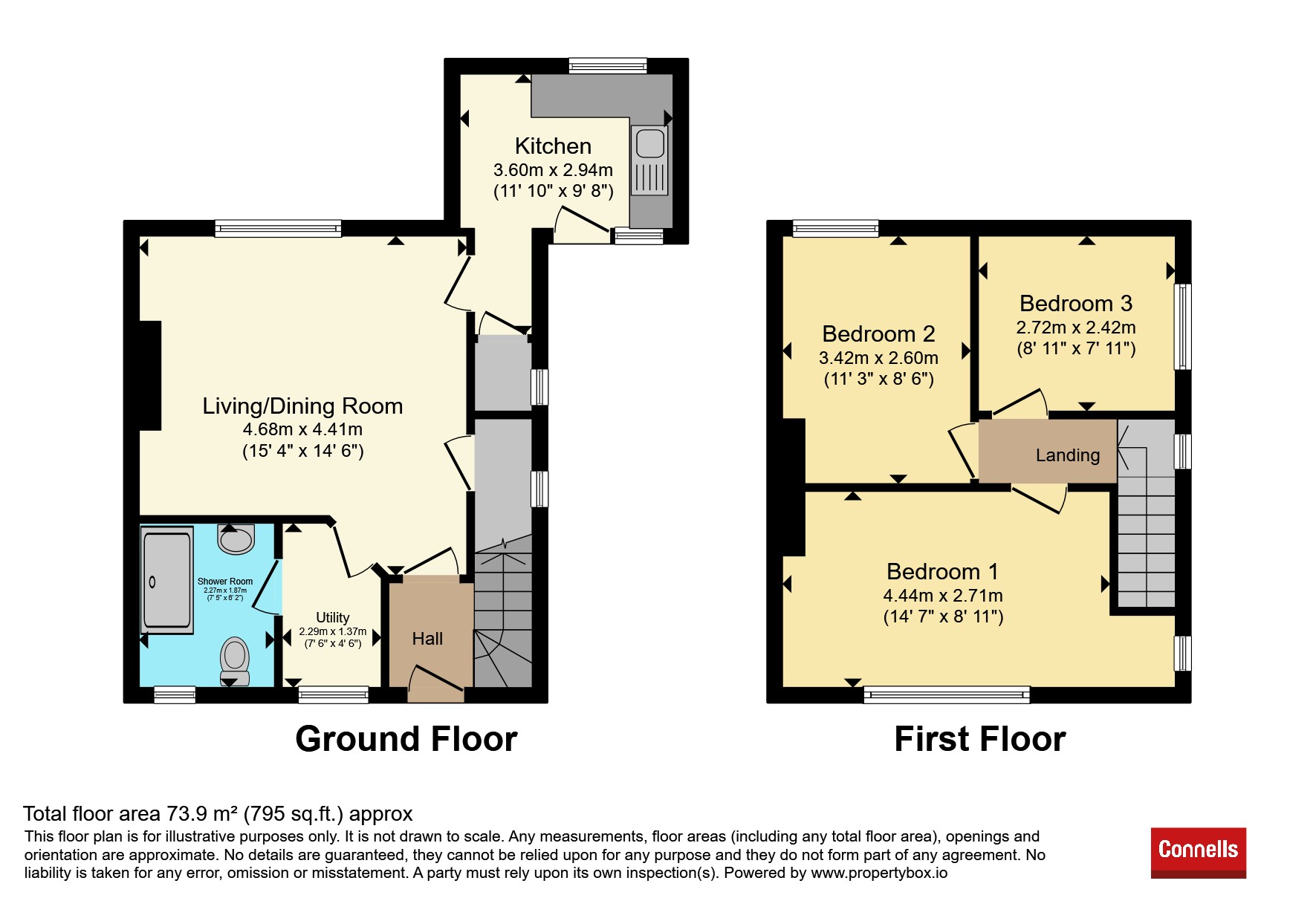 31, West Way, Crawley floorplan