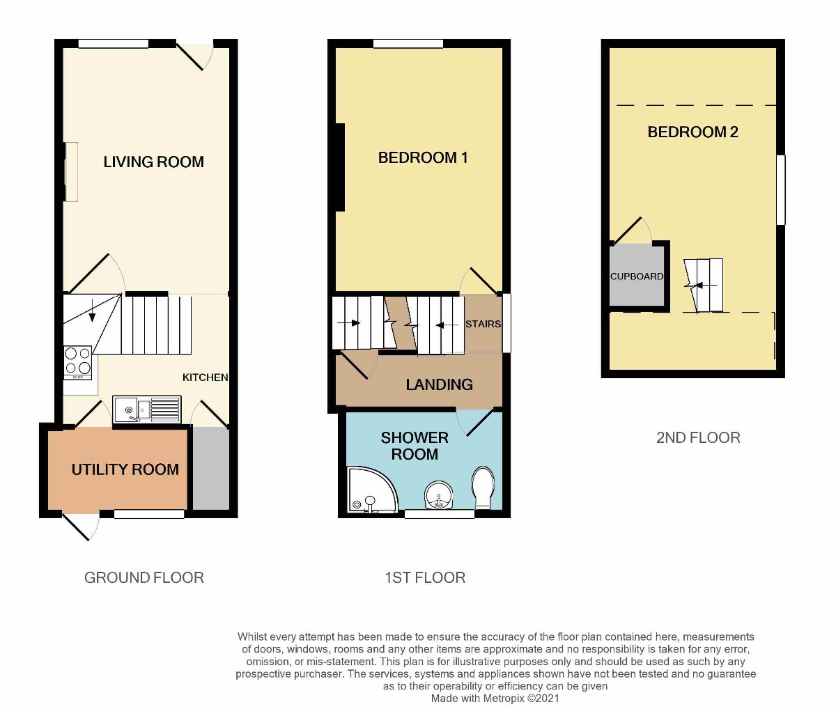 32 North Street, Okehampton floorplan