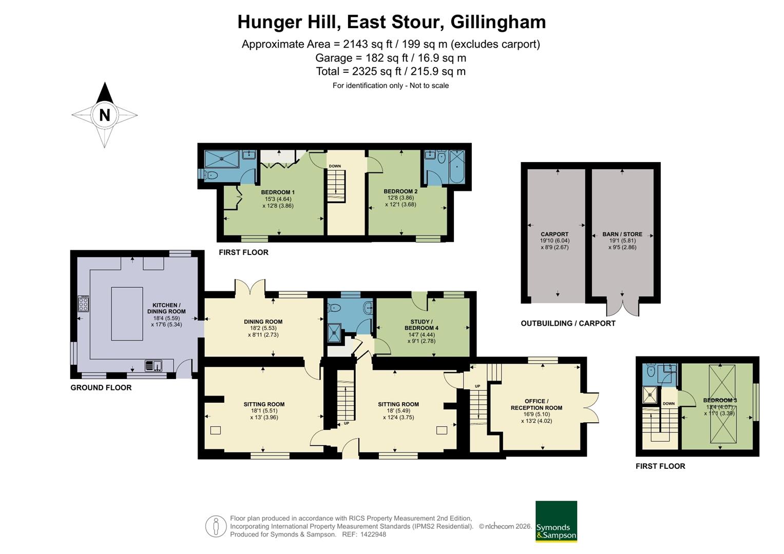 Primrose Farm, Hunger Hill, Gillingham floorplan