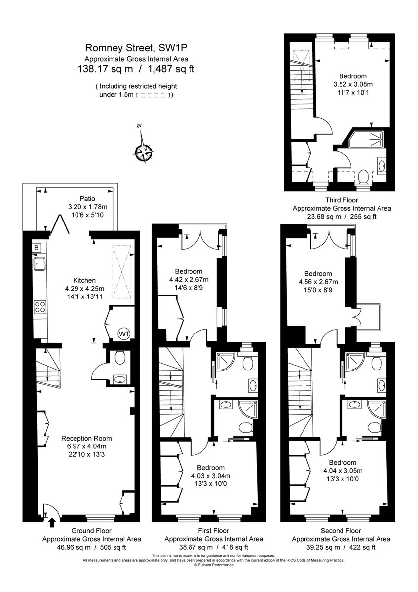 5 Bedrooms Semi-detached house to rent in Romney Street, Westminster SW1P