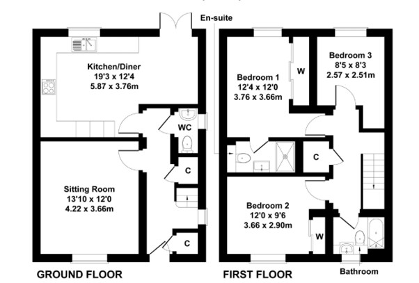 10, Albert Street, Dorset floorplan