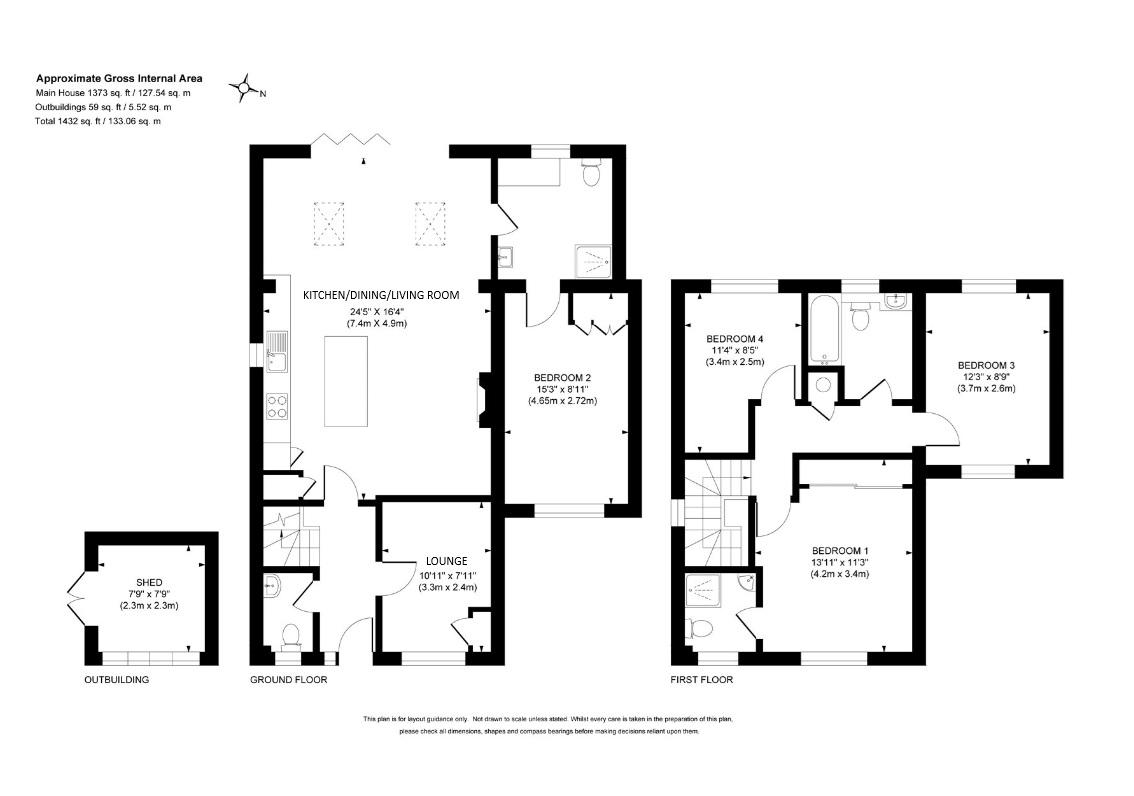 41, Acer Drive, Woking floorplan