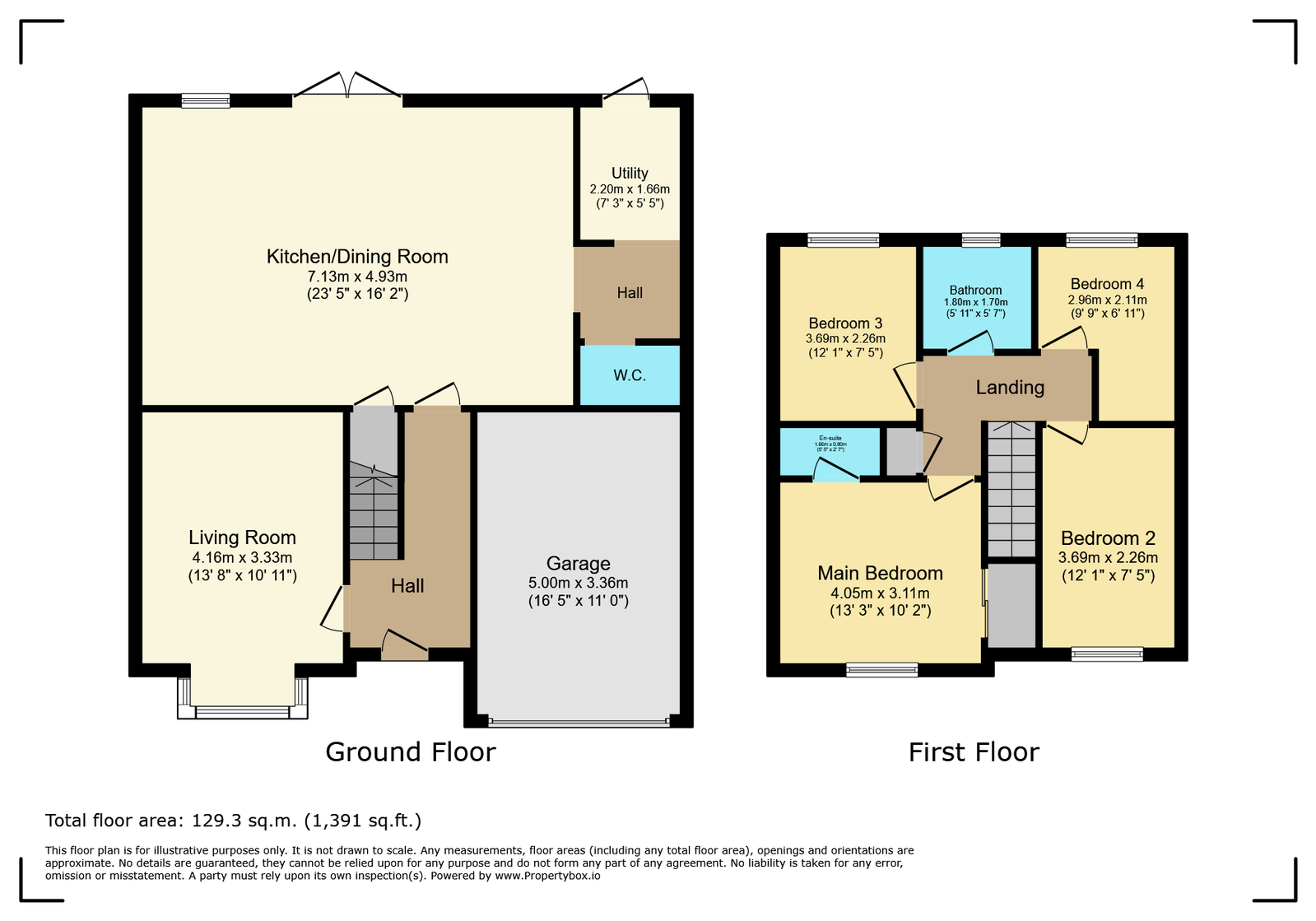 1, Suttle Lane, Carlisle floorplan