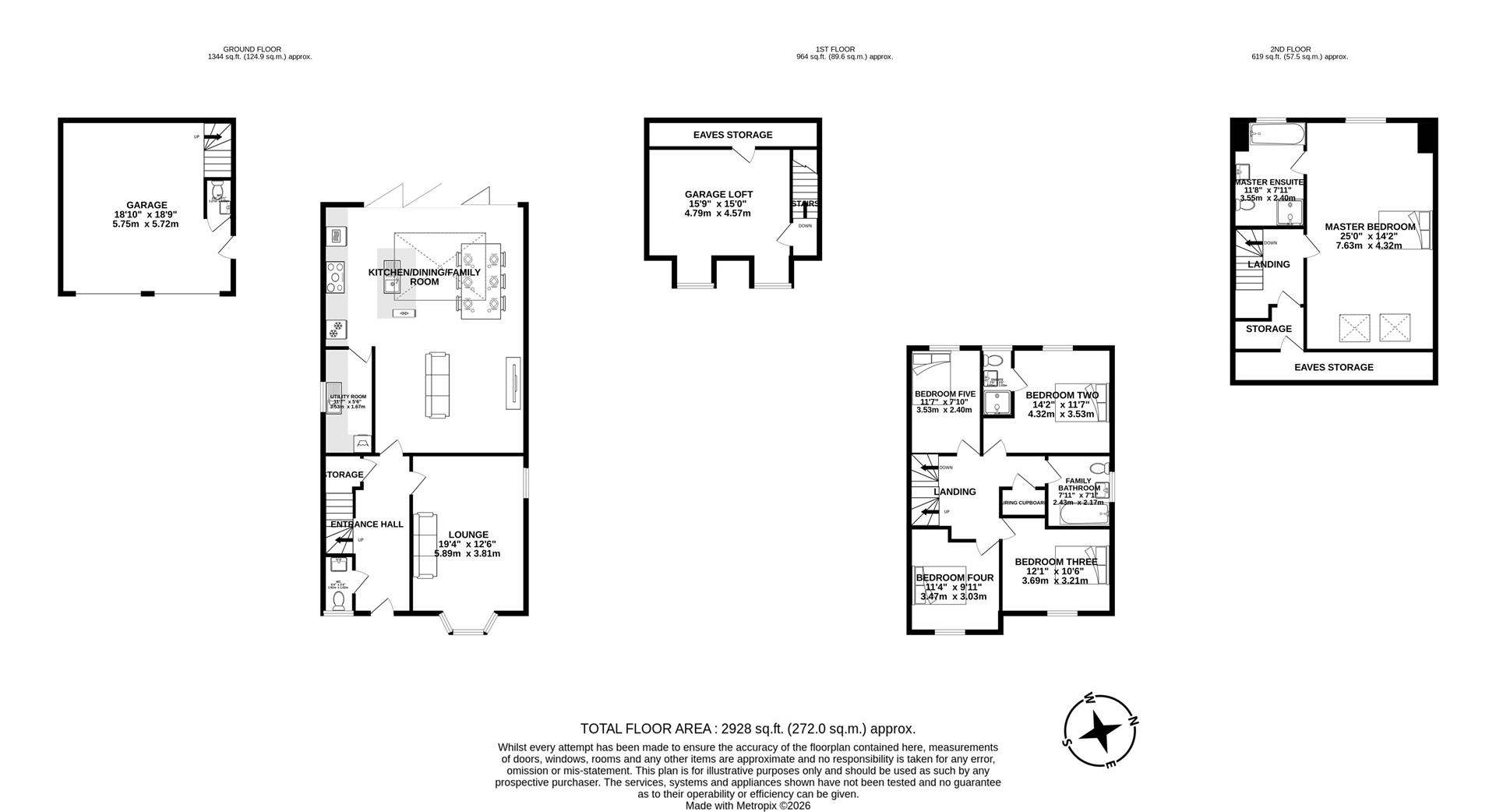 Croston Road, Leyland floorplan