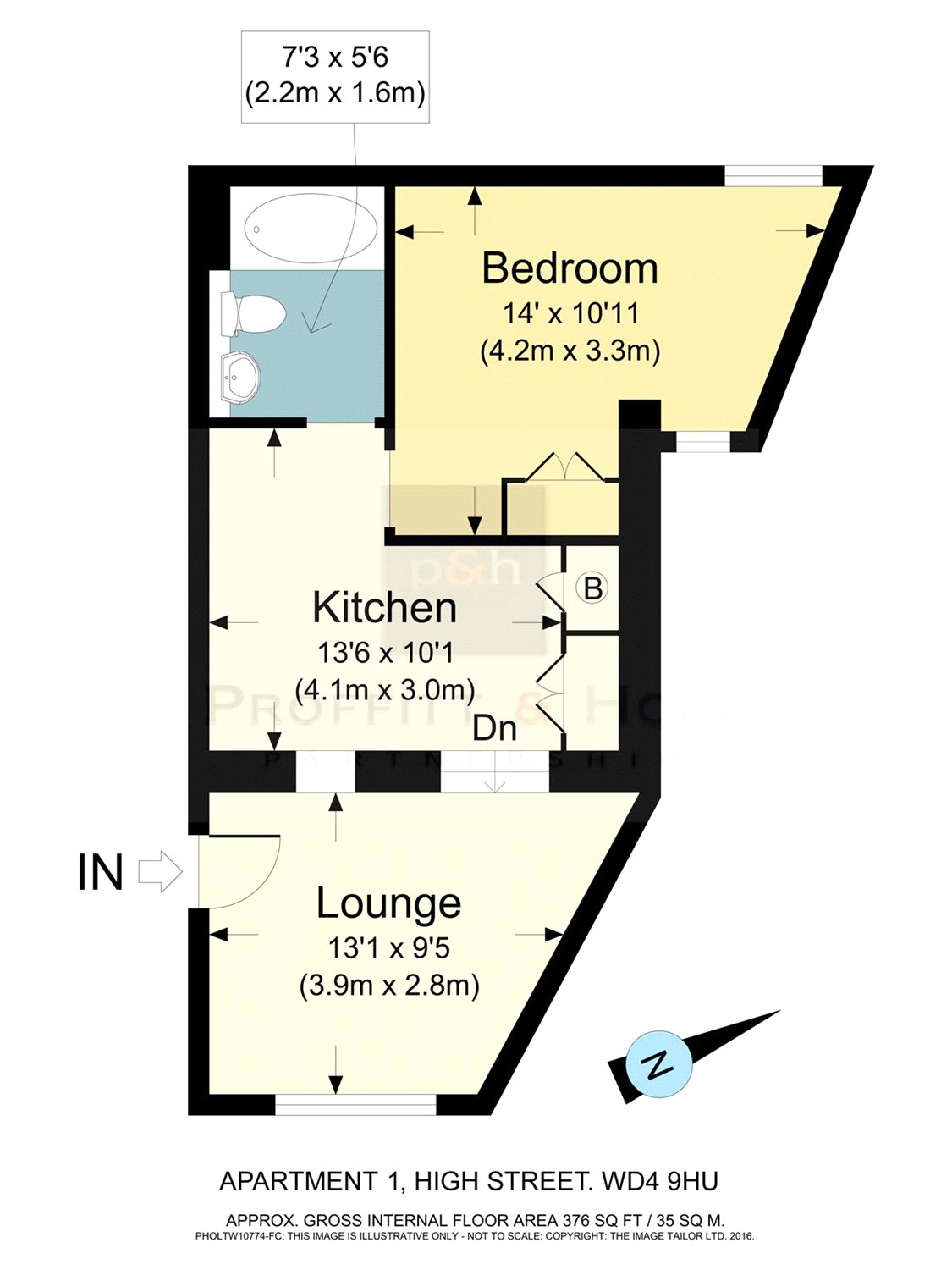 1 Bedrooms Maisonette to rent in High Street, Kings Langley WD4