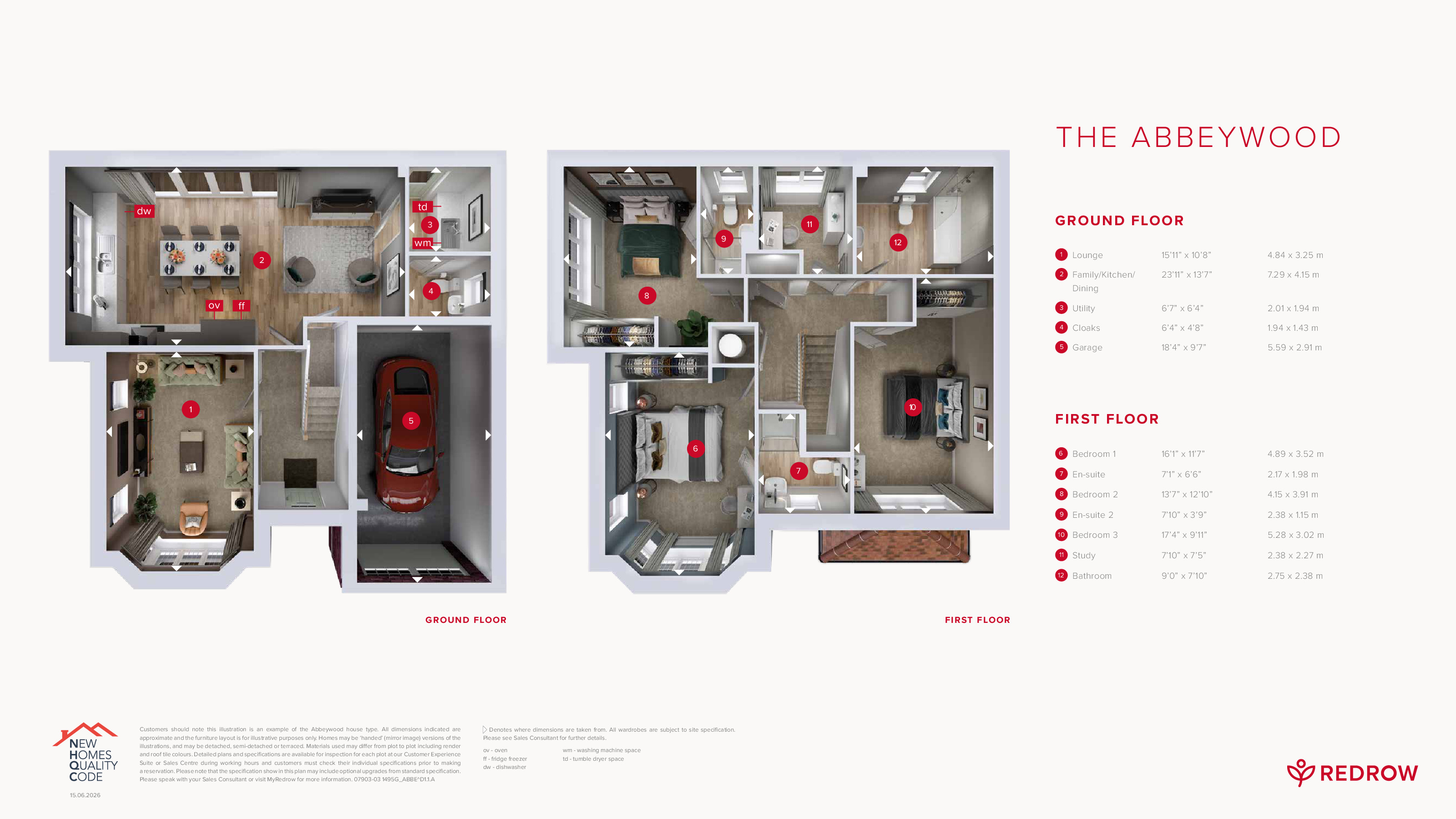 HC93036, Curzon Drive, Grappenhall floorplan