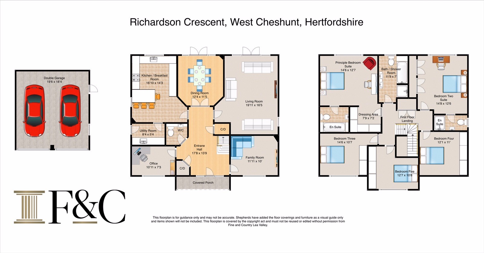 27, Richardson Crescent, West Cheshunt floorplan