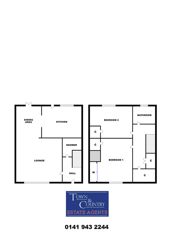 Moraine Circus, Glasgow G15, 2 bedroom terraced house for sale