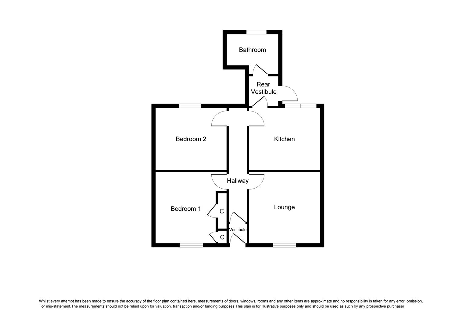 23, South Guildry Street, Elgin floorplan