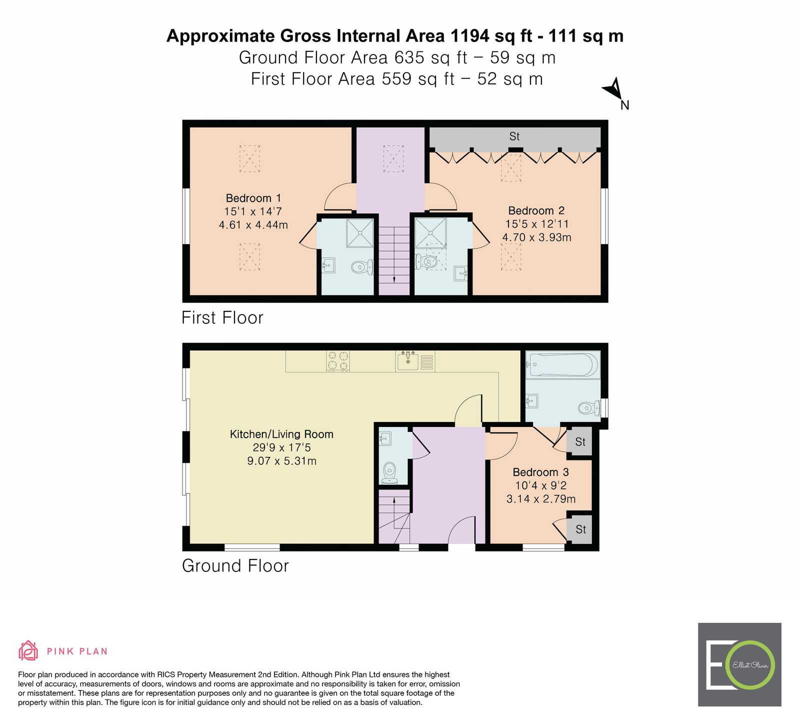 2 Vineyards lane, Gloucester Road, Cheltenham floorplan