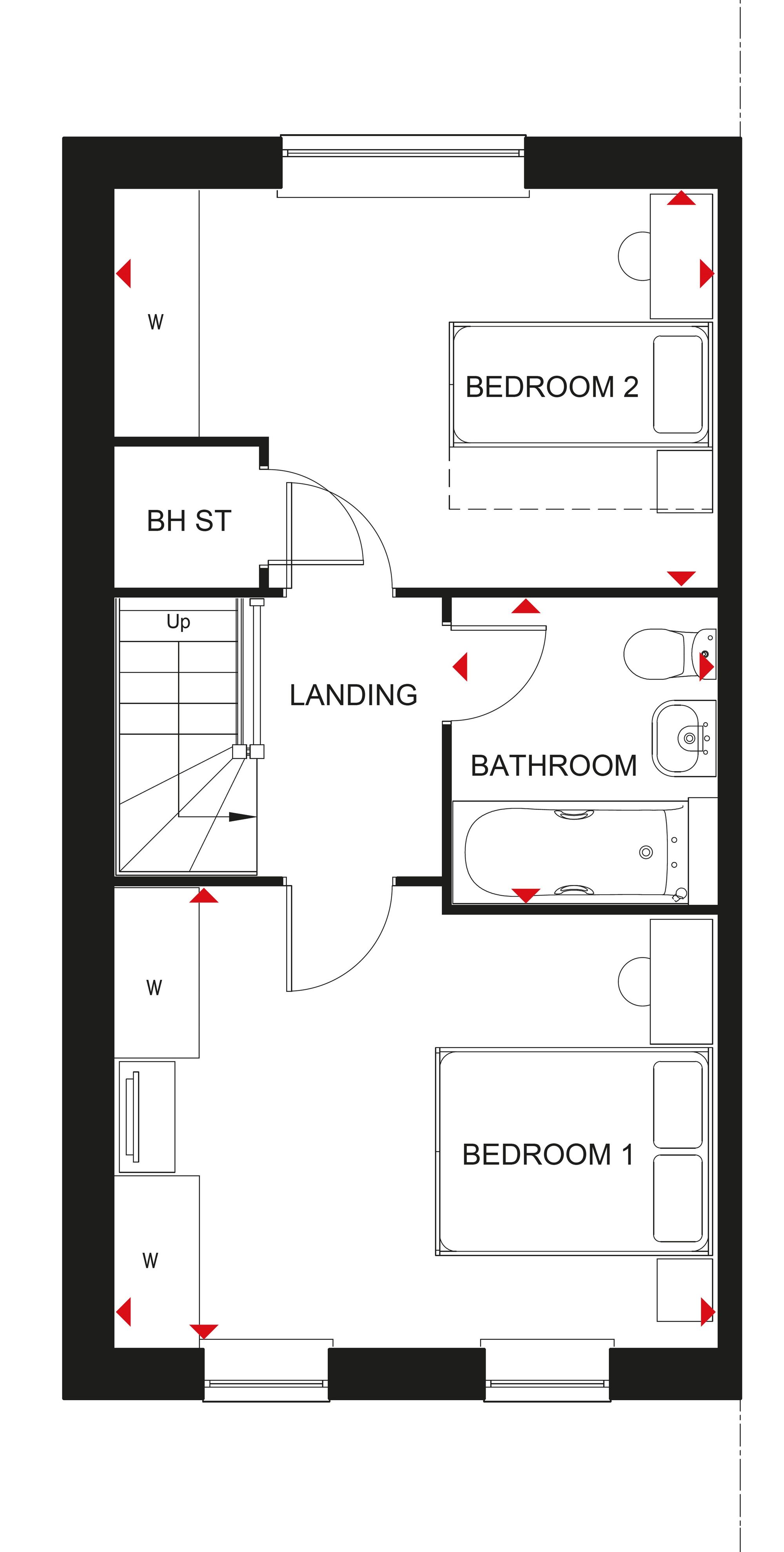 Plot 414, Talbot Place, Shropshire floorplan