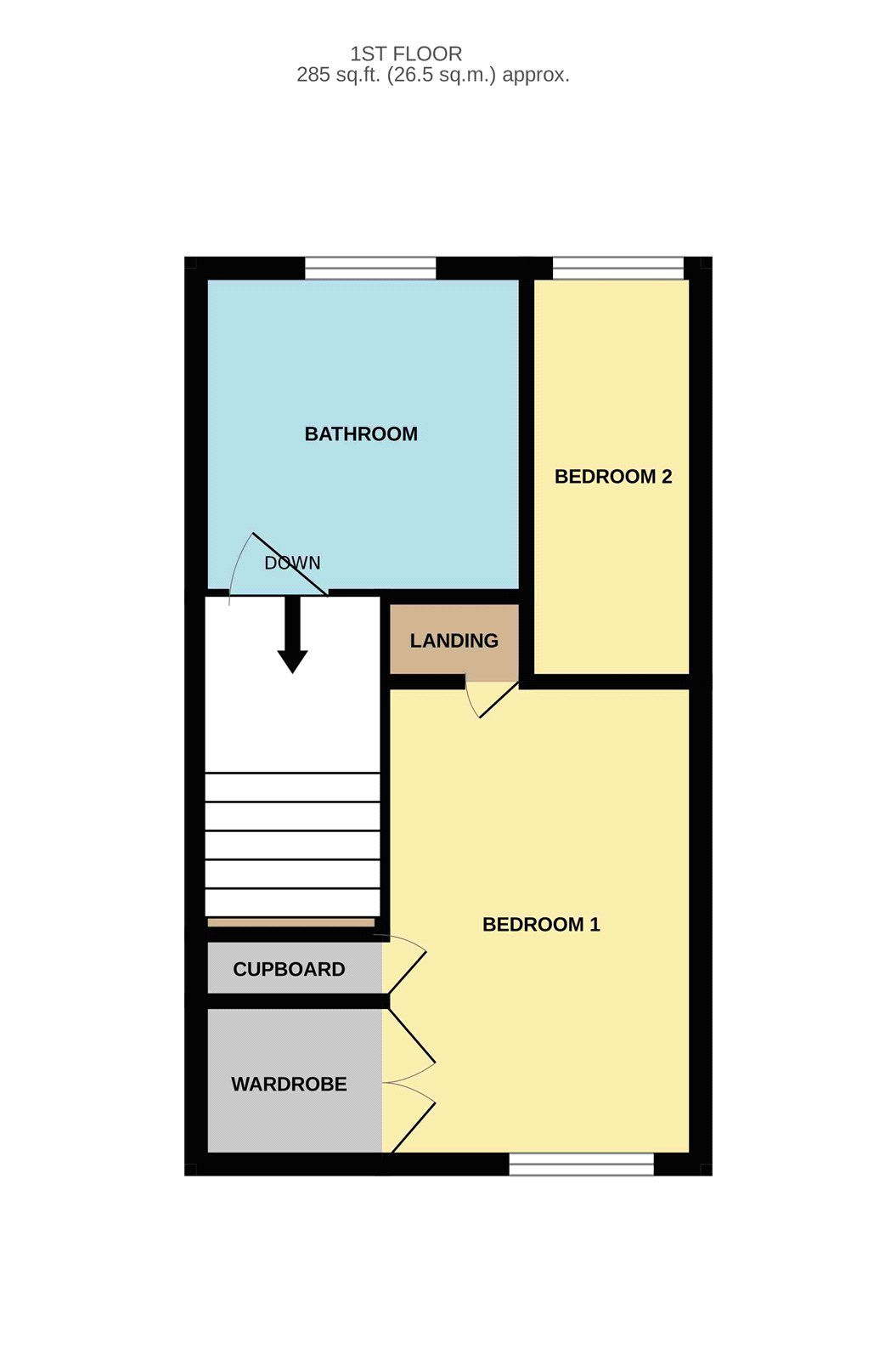 26, Harlech Way, Burton-on-Trent floorplan
