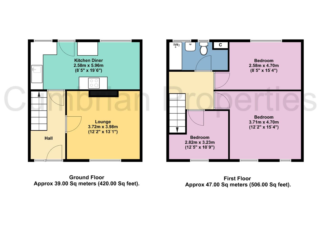 39, Folly Lane, Penrith floorplan