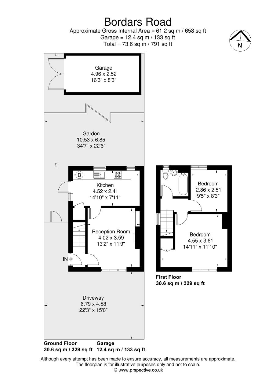 101, Bordars Road, London floorplan