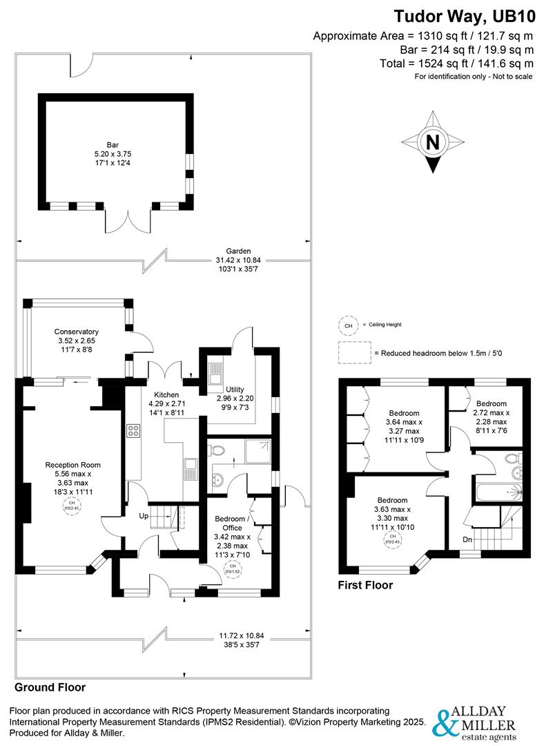 51, Tudor Way, Hillingdon floorplan