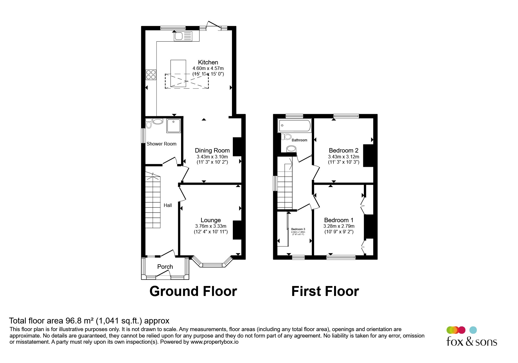 91, Fisgard Road, Gosport floorplan