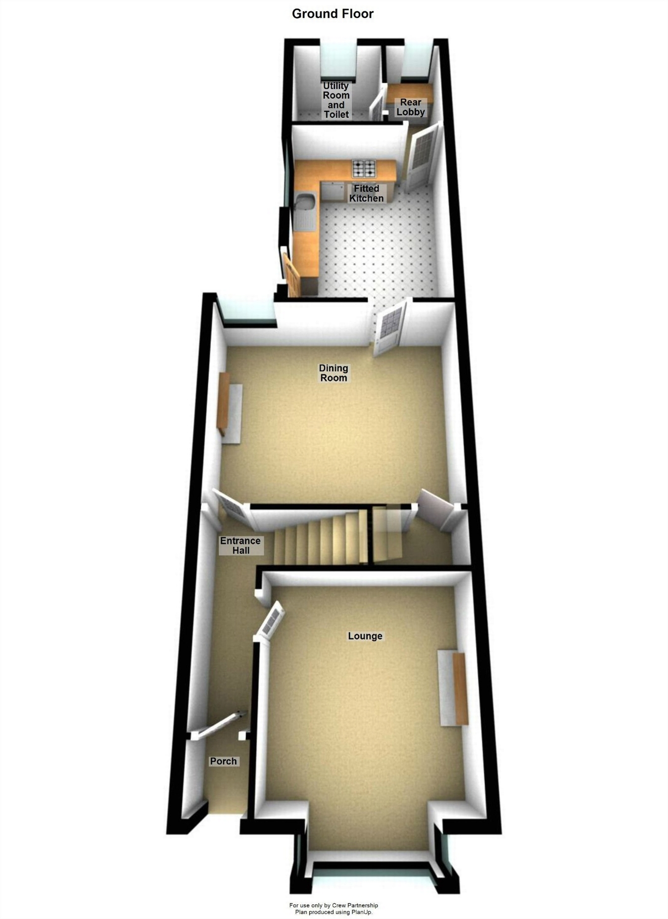 3 Bedrooms Terraced house for sale in Eton Road, Burton-On-Trent, Staffordshire DE14