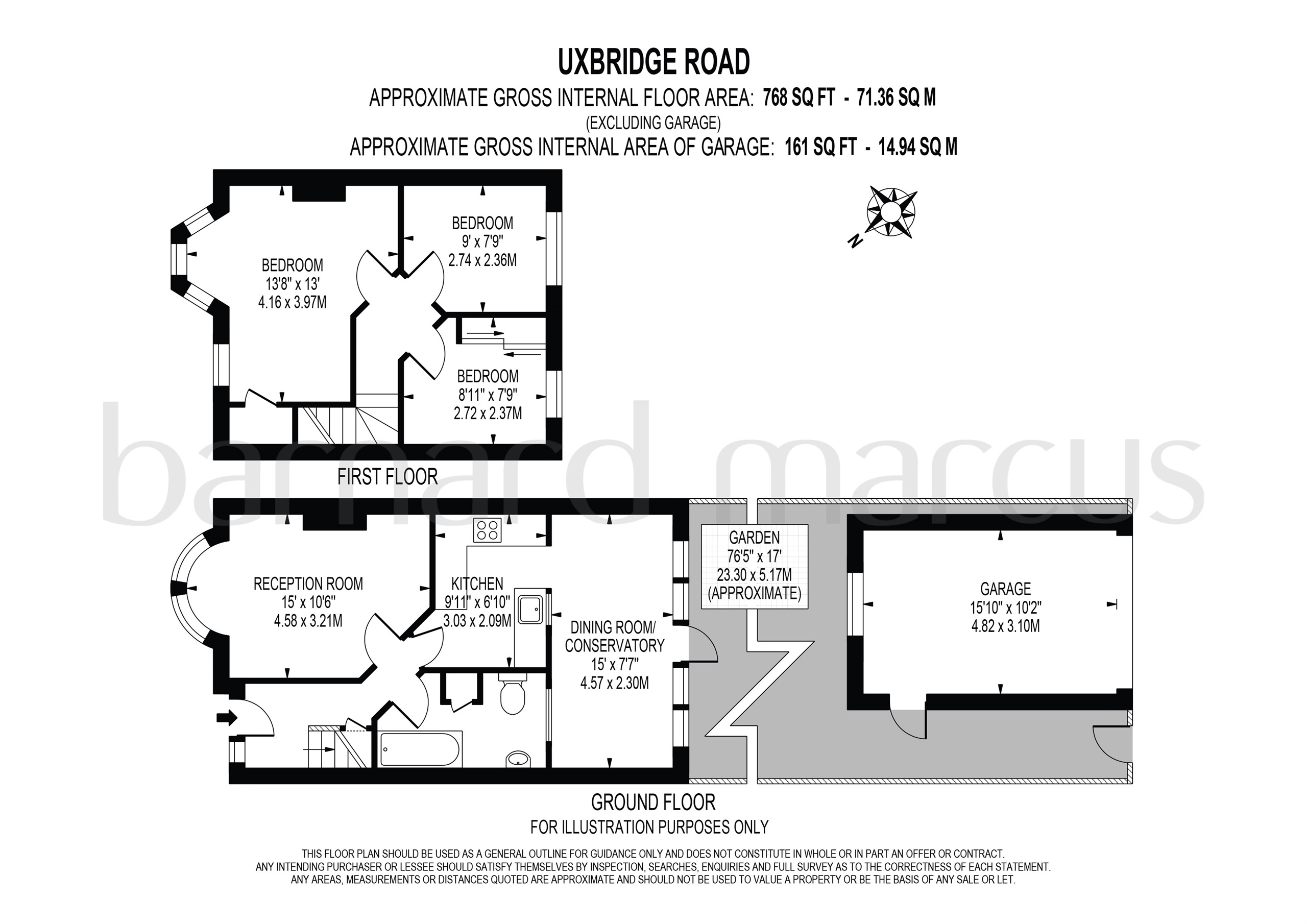 Uxbridge Road, Feltham TW13, 3 bedroom terraced house for sale